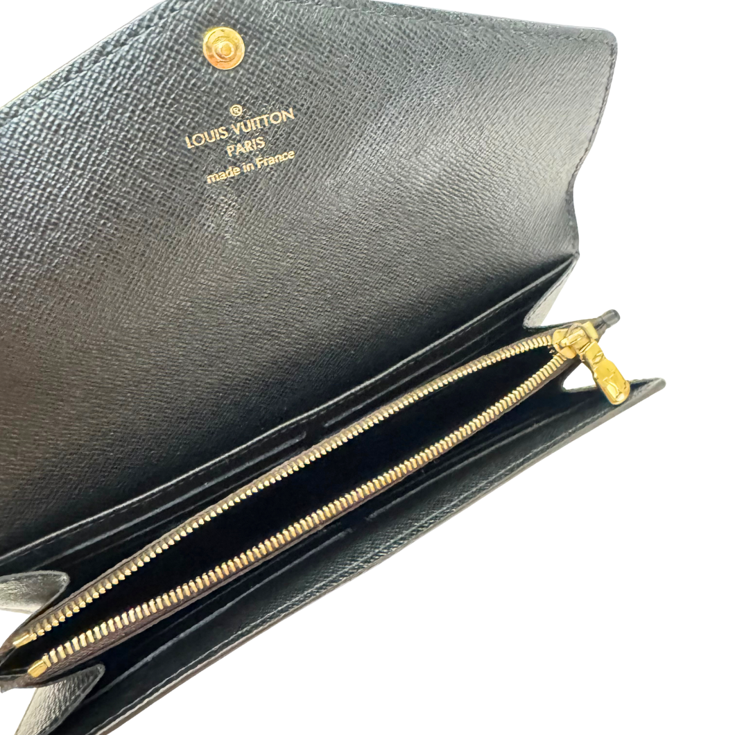 Louis Vuitton Sarah Wallet in Reverse Monogram