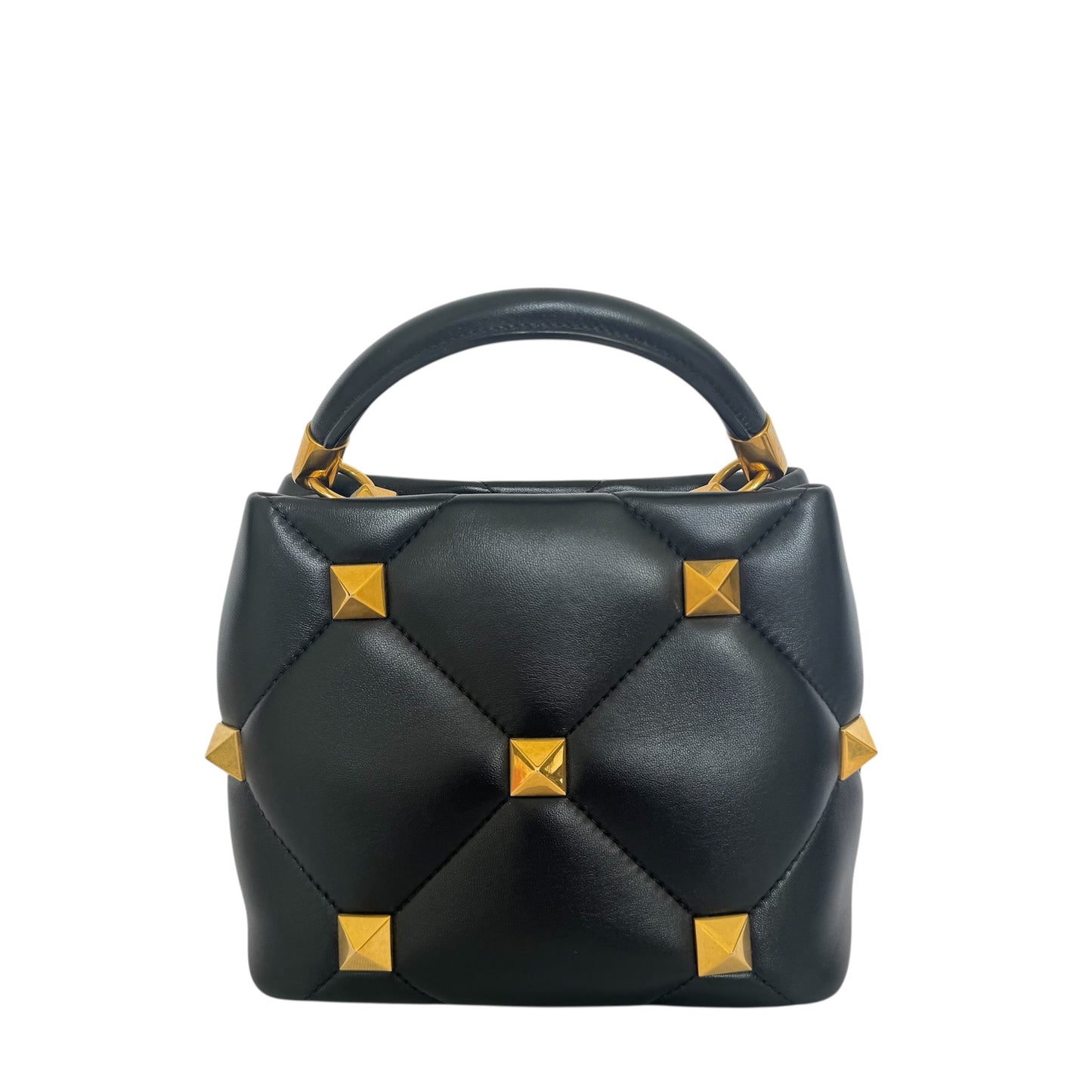 Valentino Roman Stud Top Handle Bag