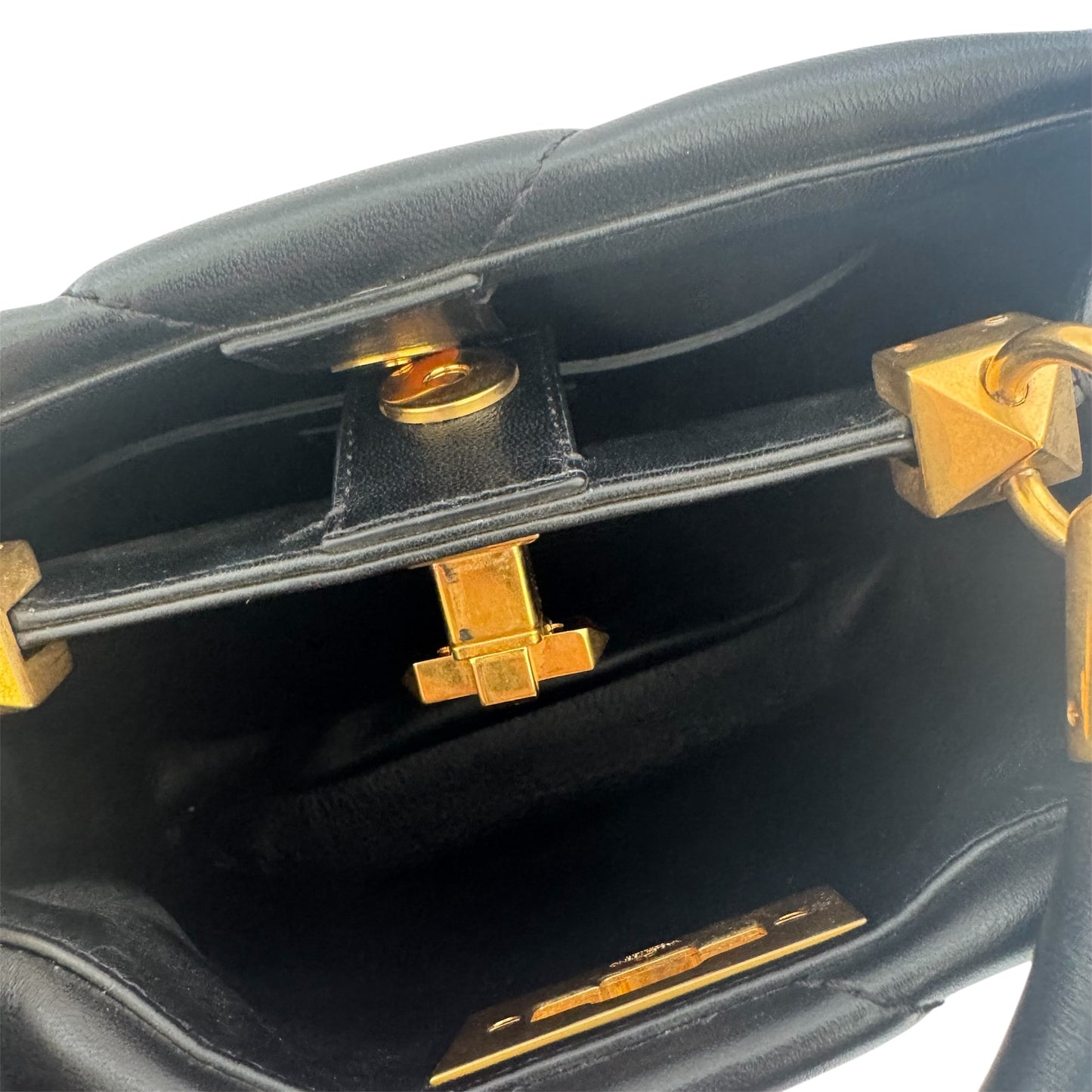 Valentino Roman Stud Top Handle Bag