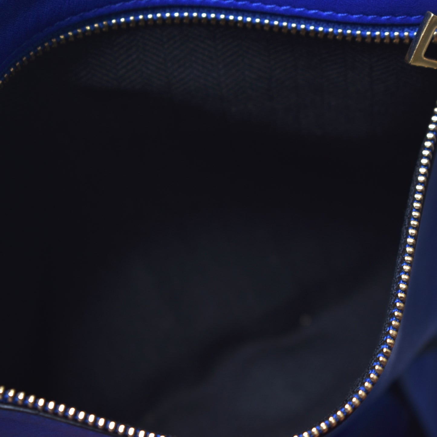 Loewe Blue Leather Large Hammock Bag