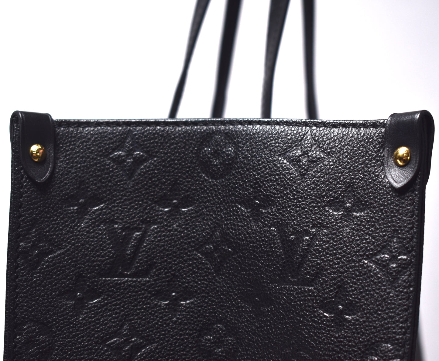 Louis Vuitton OnTheGo GM Black Empreinte Leather Tote