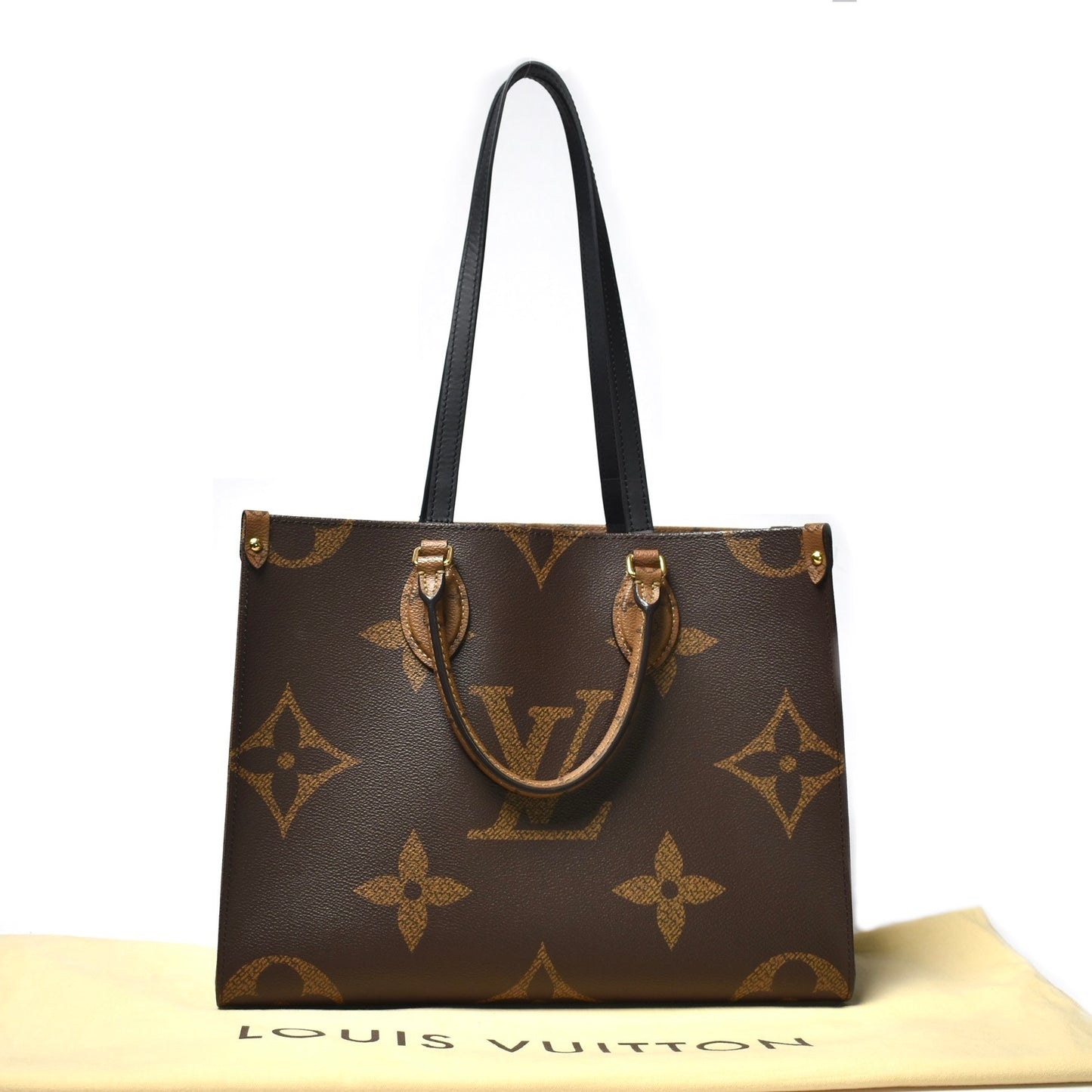 Louis Vuitton Reverse Monogram Canvas Gaint OntheGo MM Bag