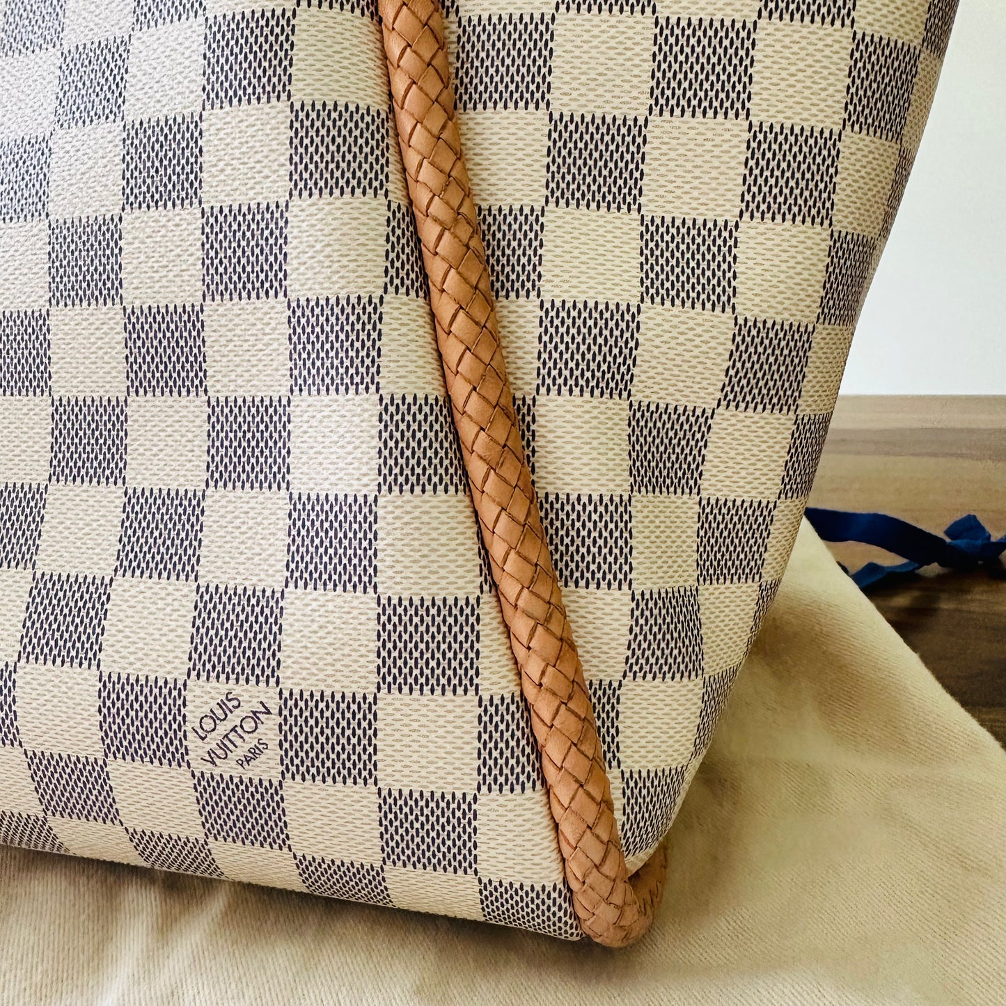 Louis Vuitton Propriano Tote Damier Azur Bag