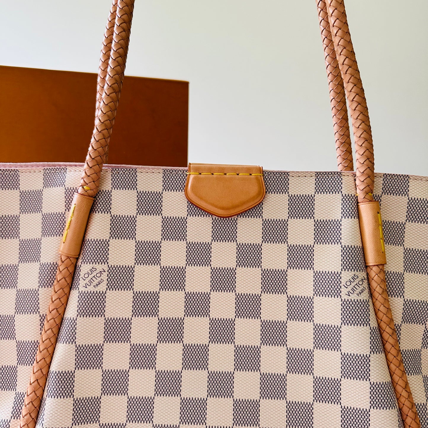 Louis Vuitton Propriano Tote Damier Azur Bag