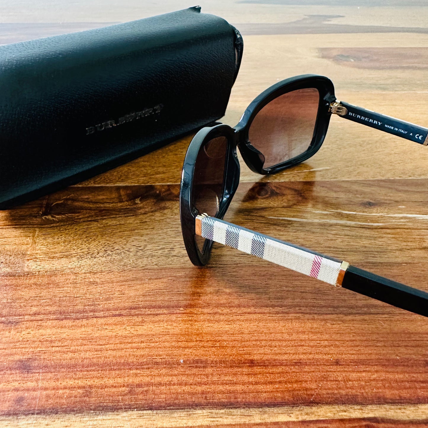 Burberry Classic Print Sunglasses
