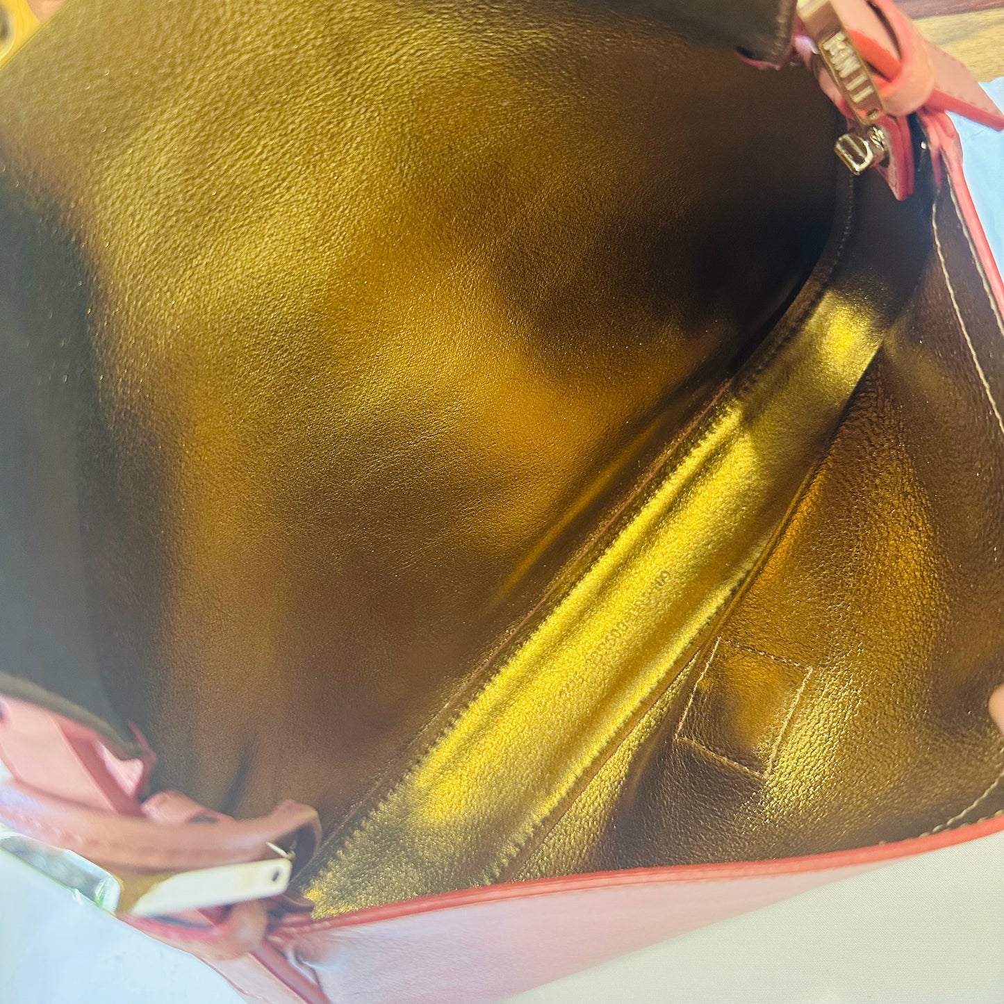 Fendi Studded Mamma Baguette Shoulder Bag