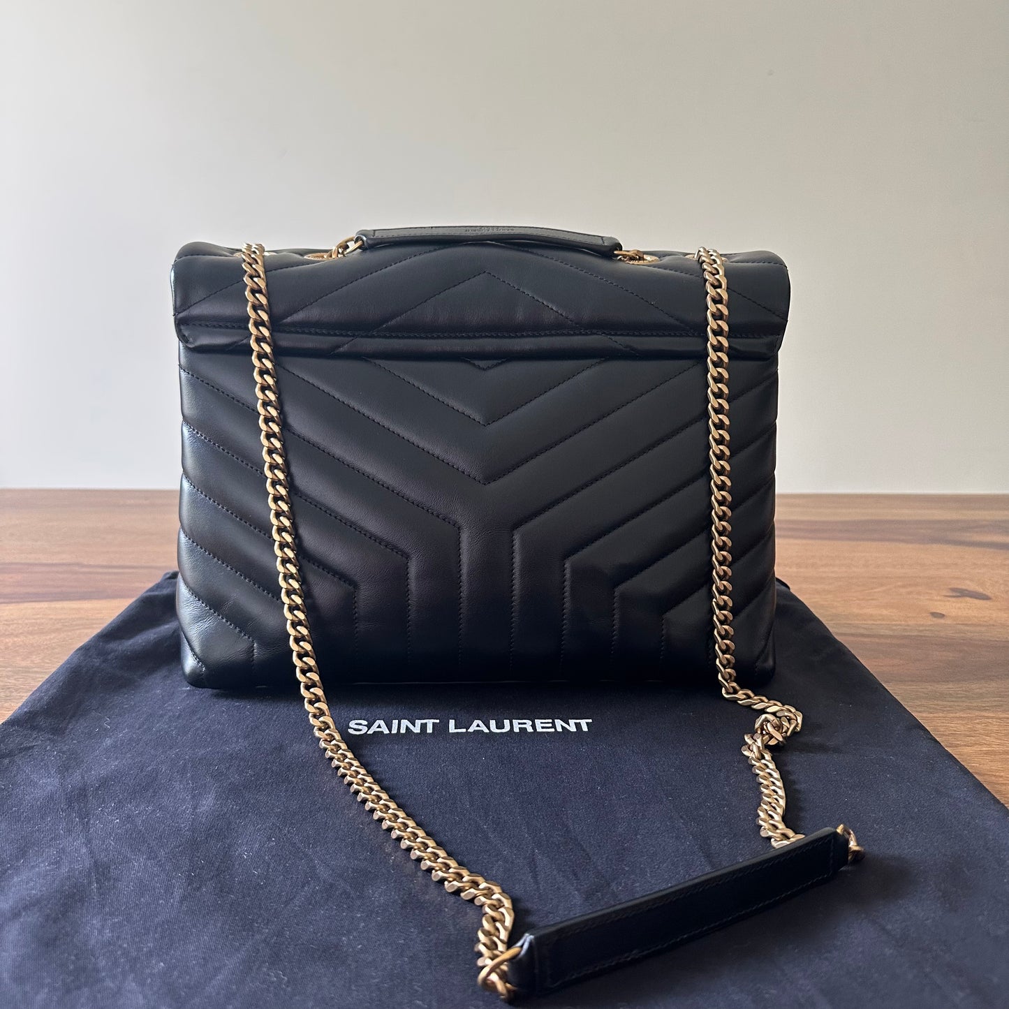 Saint Laurent Medium Monogram Matelasse LouLou Bag