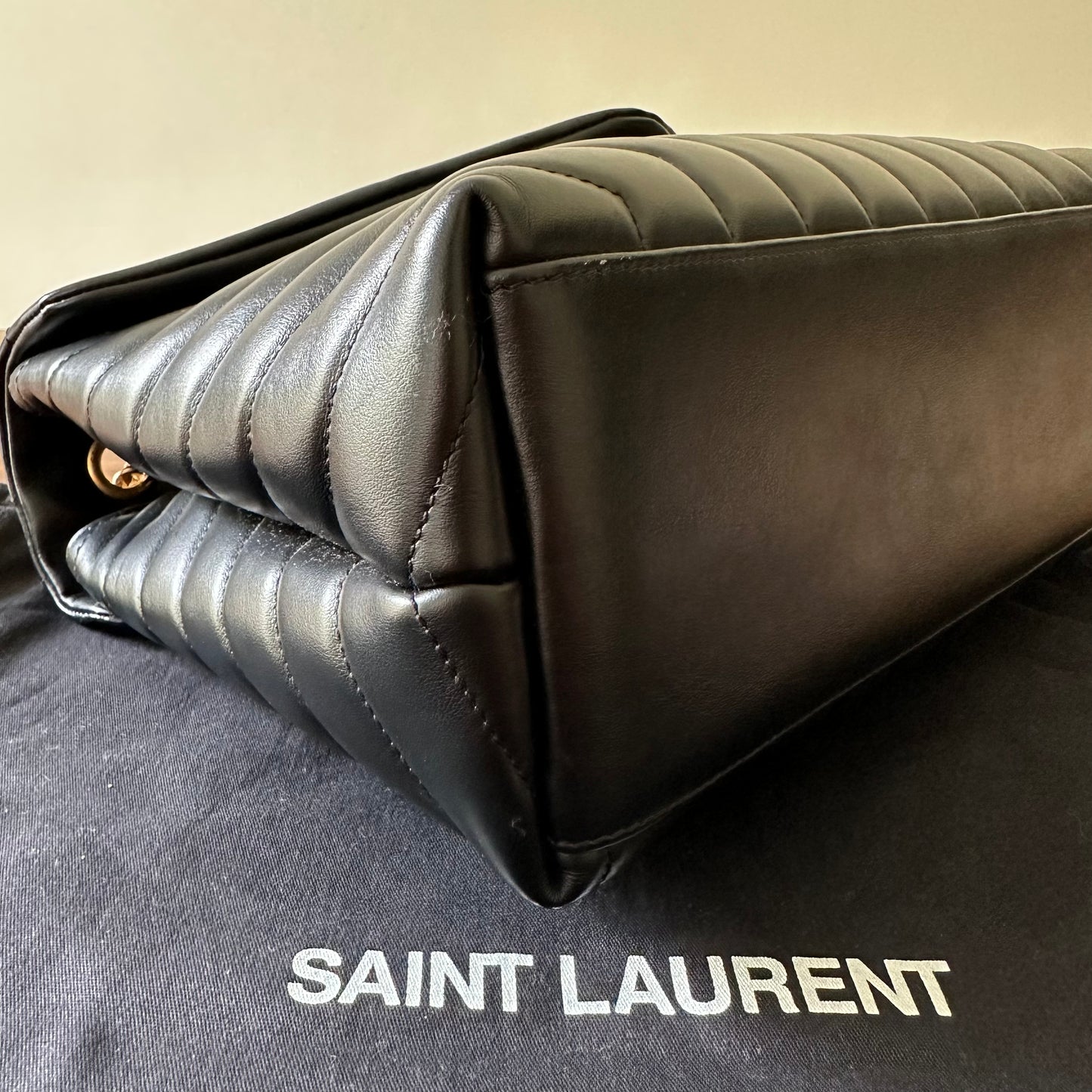 Saint Laurent Medium Monogram Matelasse LouLou Bag