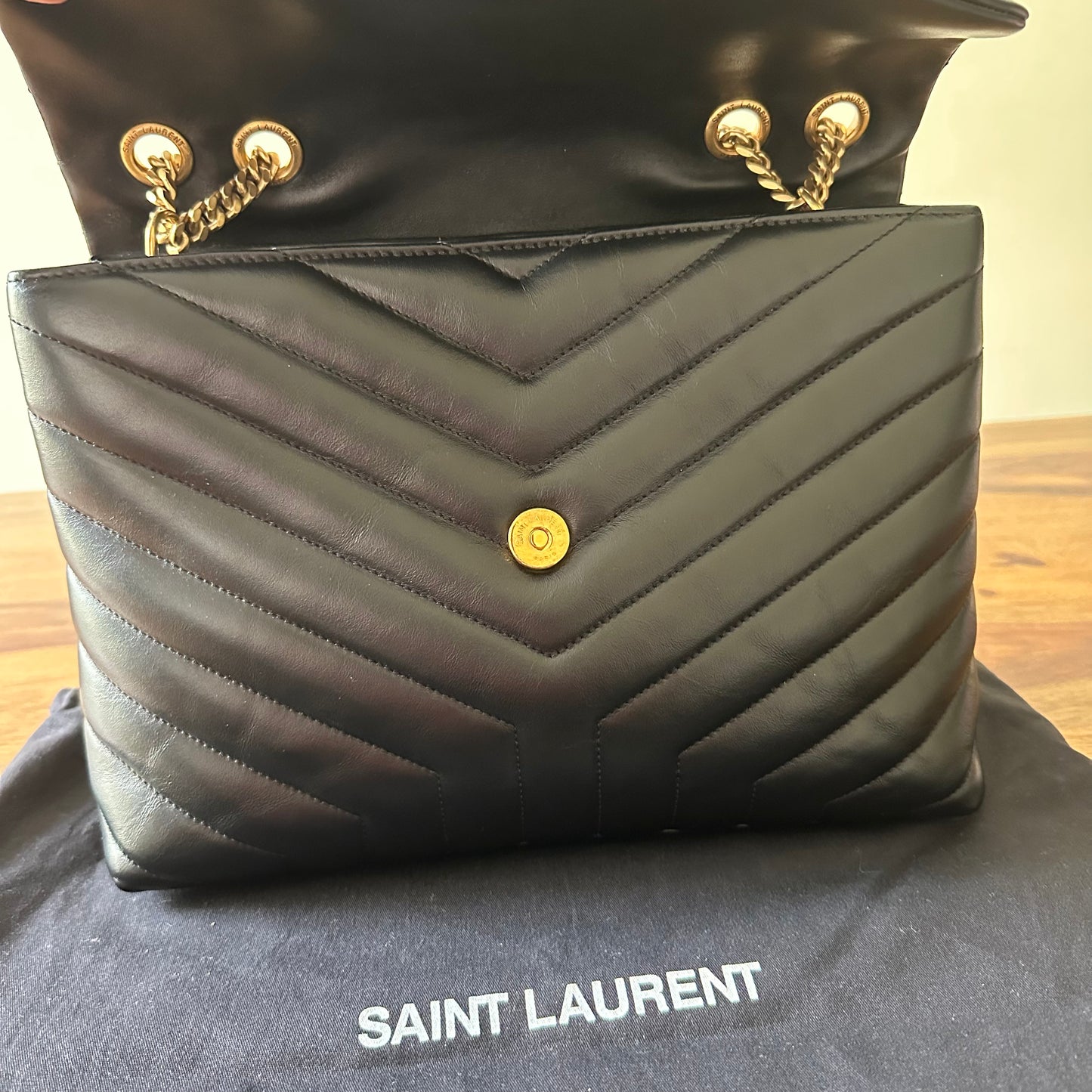 Saint Laurent Medium Monogram Matelasse LouLou Bag