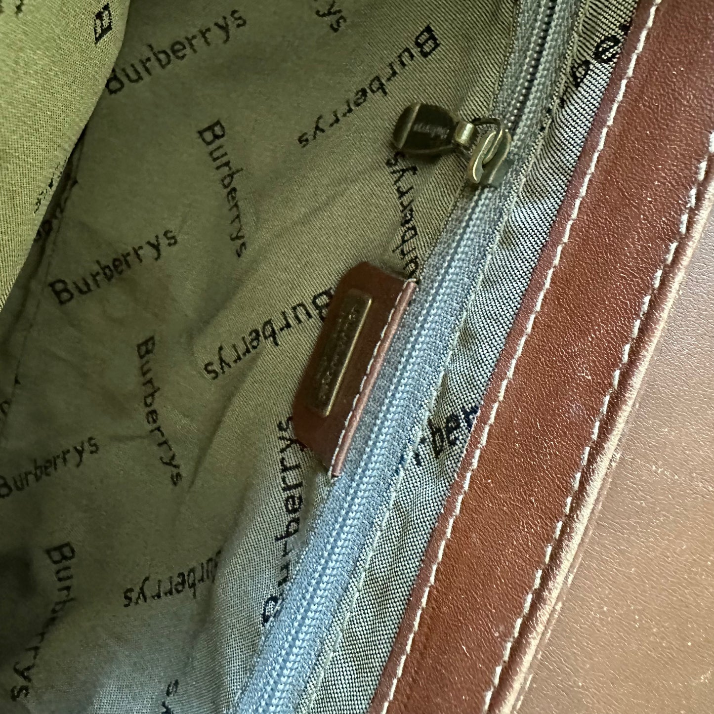 Burberry London Vintage Check Messenger Bag