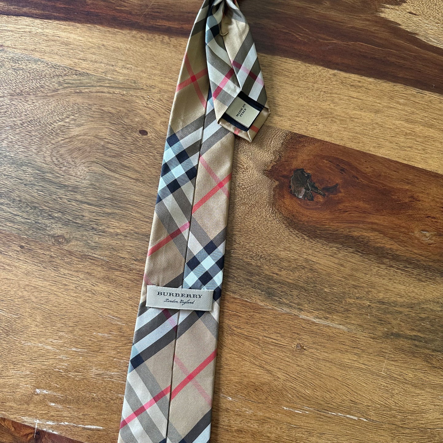 Burberry London Classic Nova Check Tie