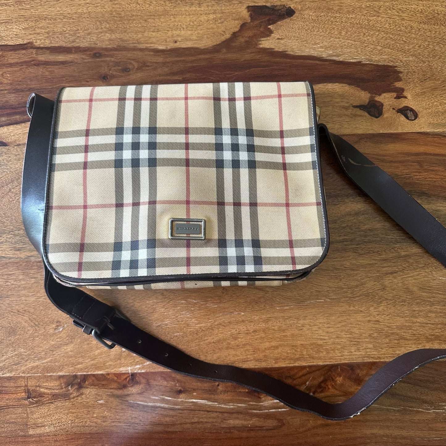 Burberry Nylon Nova Messenger Bag
