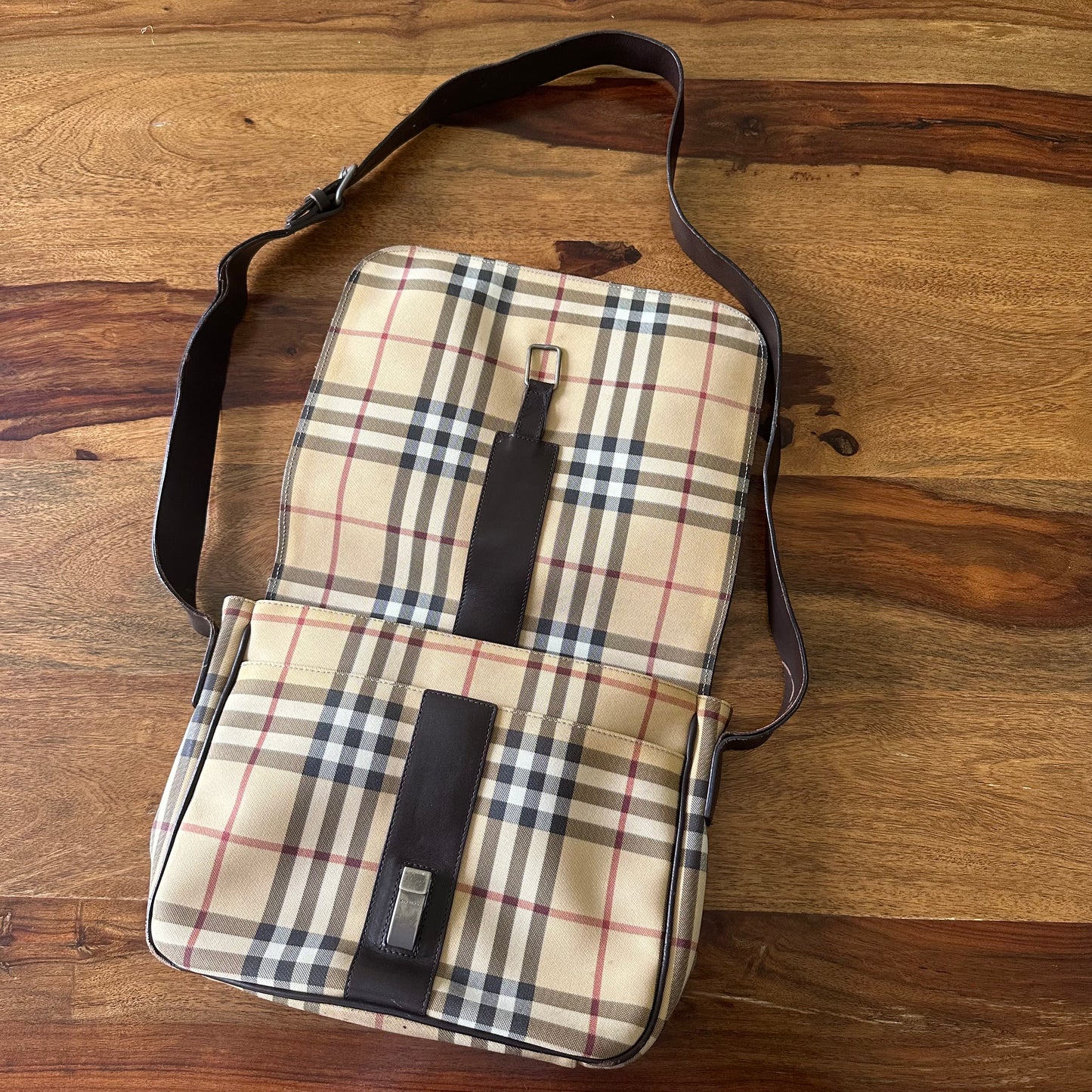 Burberry Nylon Nova Messenger Bag