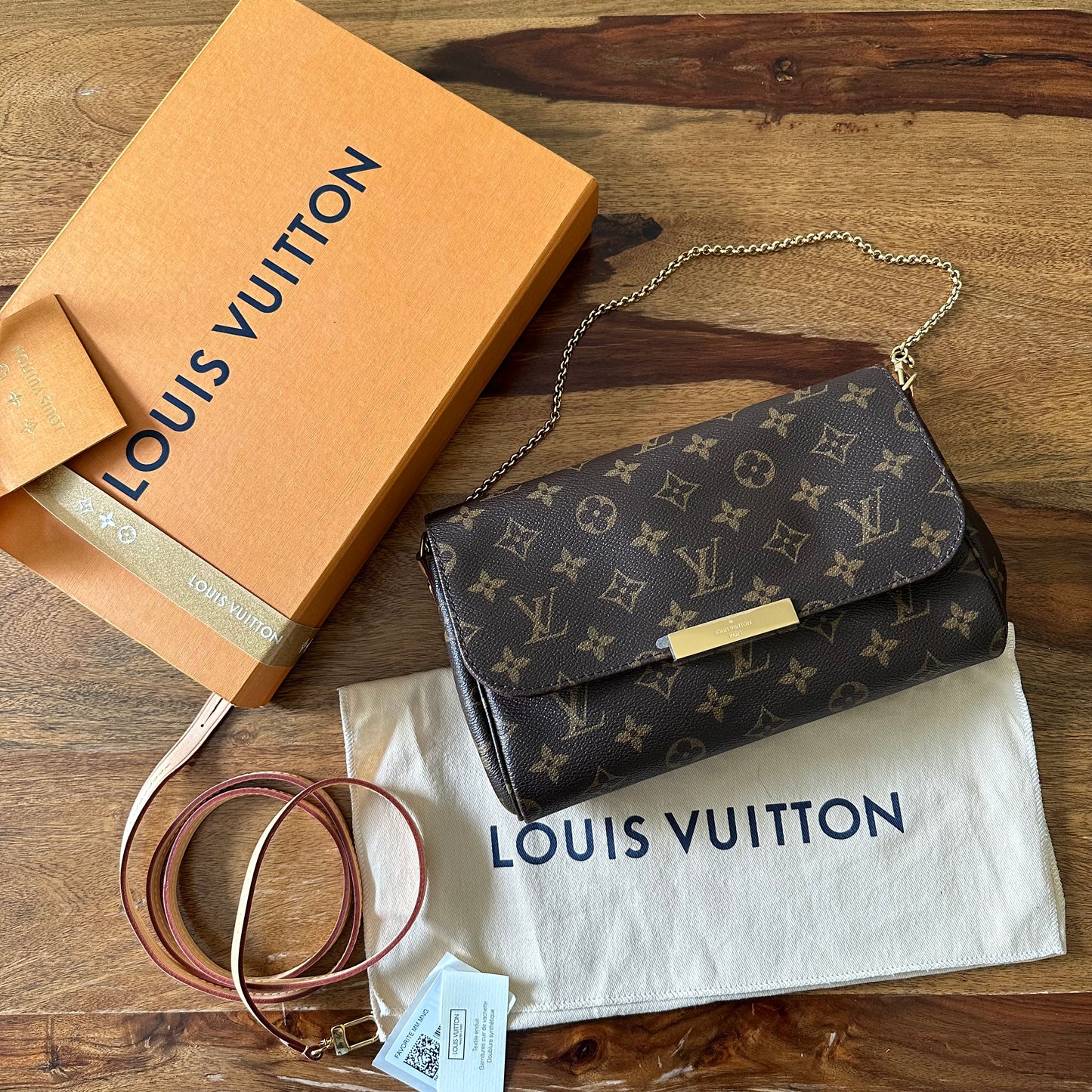 Louis Vuitton Favorite MM in Monogram Canvas