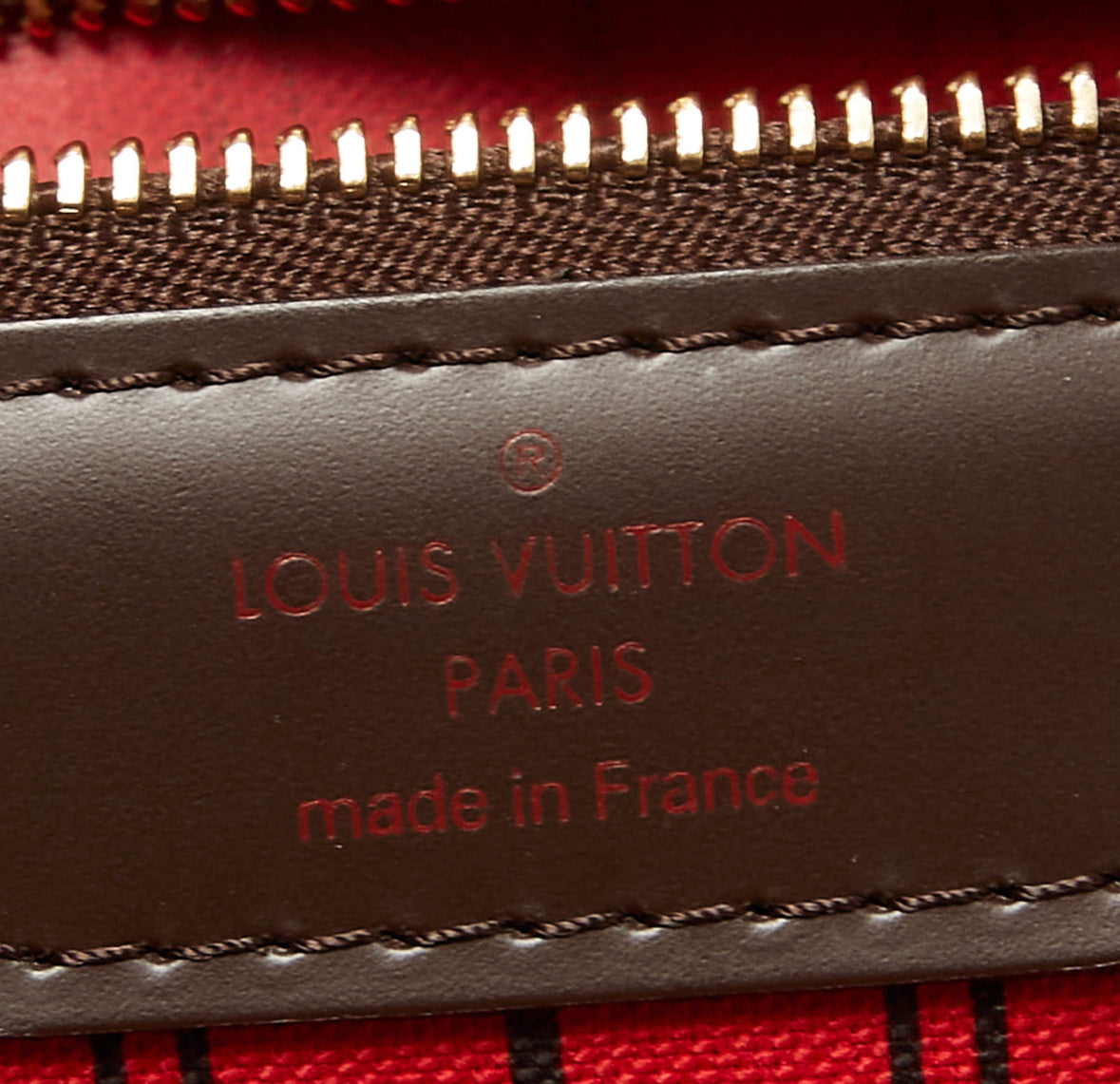 Louis Vuitton Damier Ebene Canvas Neverfull GM Bag
