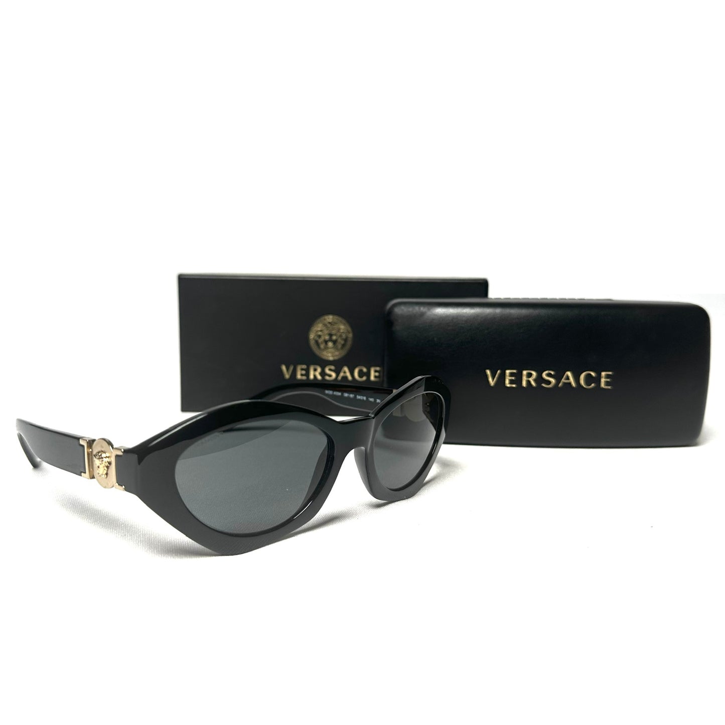 Versace Cat-Eye Medusa Insignia Sunglasses