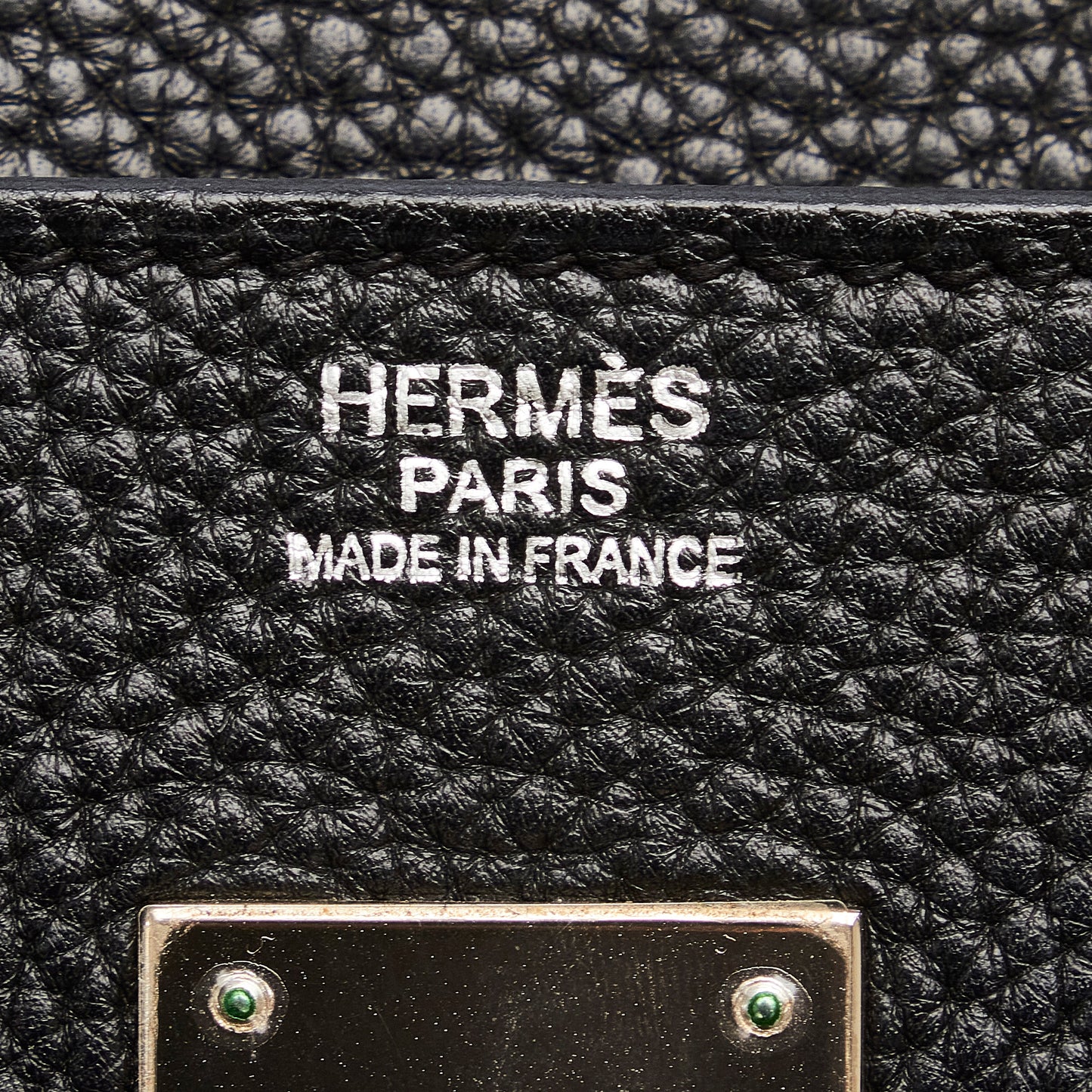 Hermès Birkin 30cm in Black Clemence Leather with Palladium Hardware