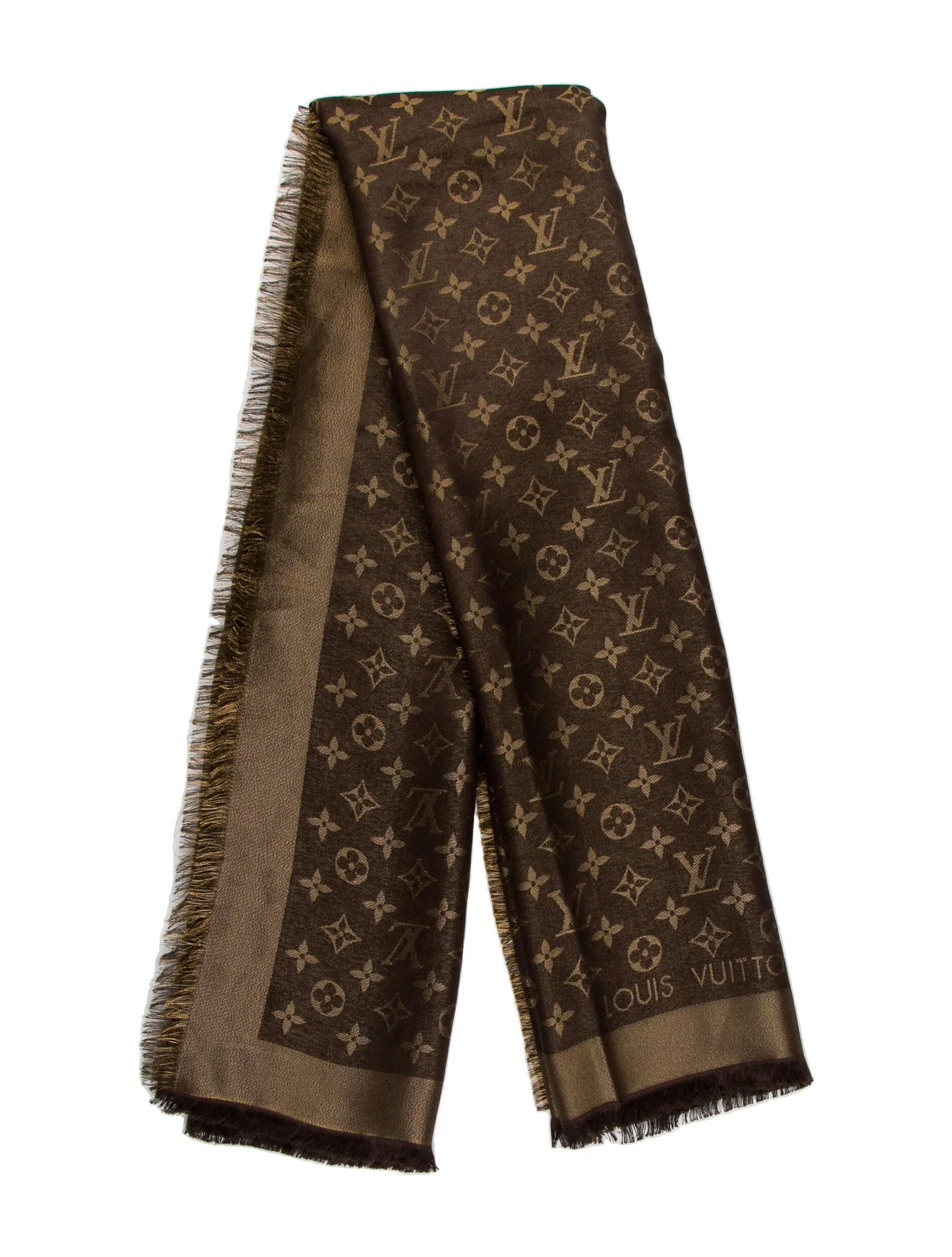 Louis Vuitton So Shine Monogram Shawl