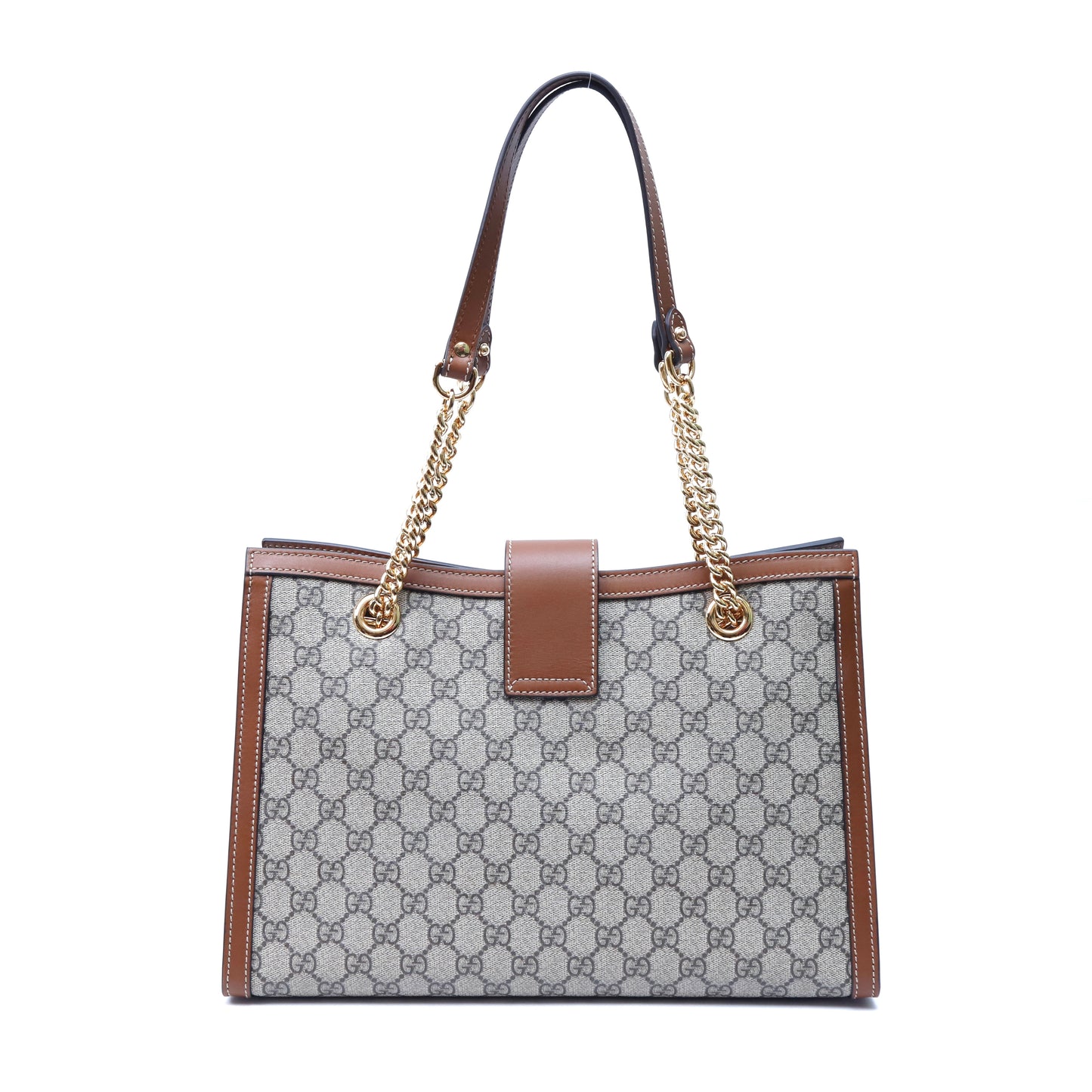 Gucci GG Supreme Medium Padlock Tote