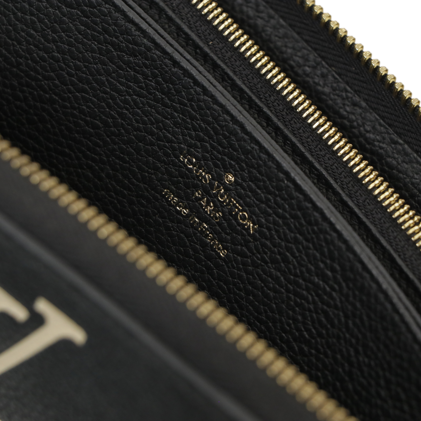 Louis Vuitton Monogram Giant Pattern Bicolor Empreinte Zippy Wallet