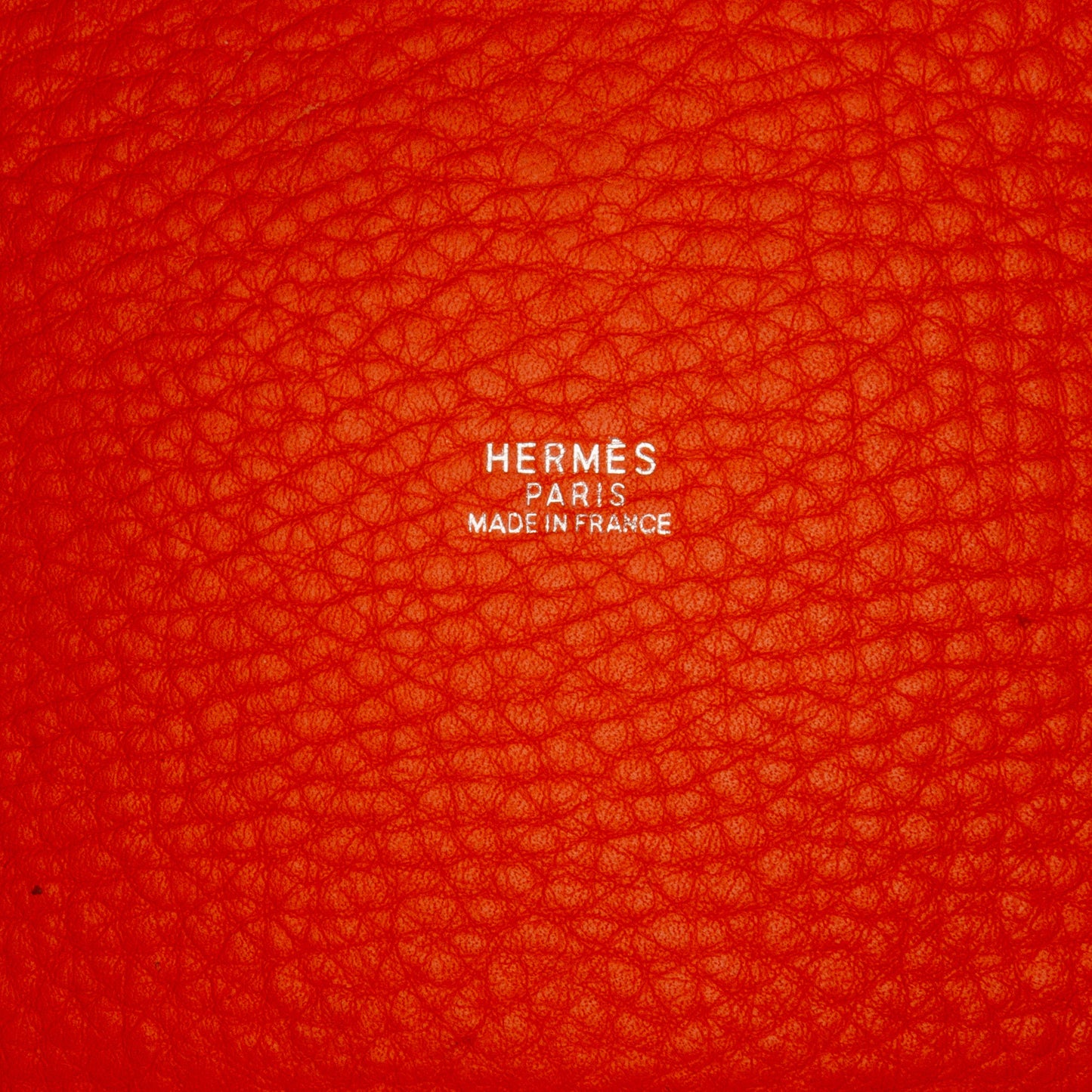 Hermès Picotin Lock in 18 Orange Clemence Leather