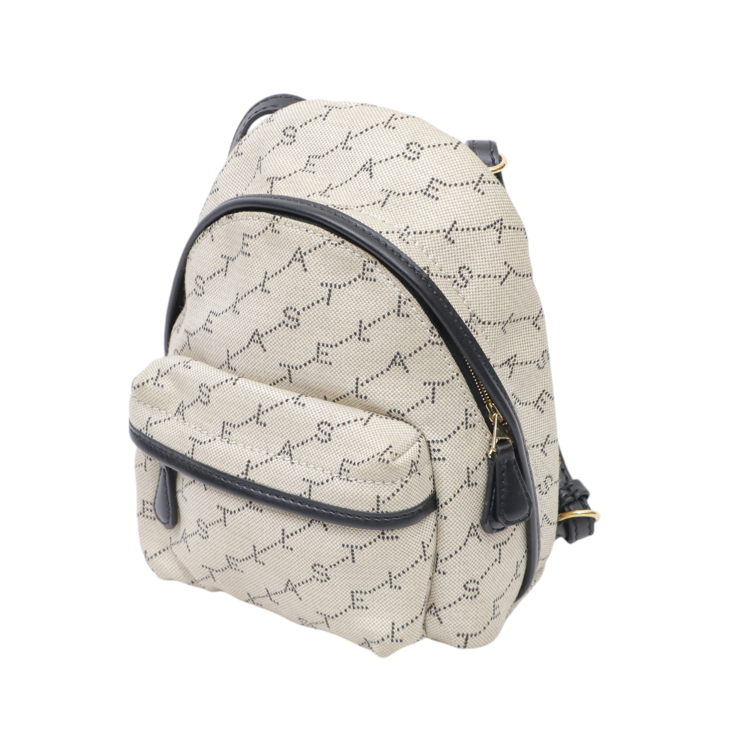 Stella McCartney Canvas Logo Small Backpack