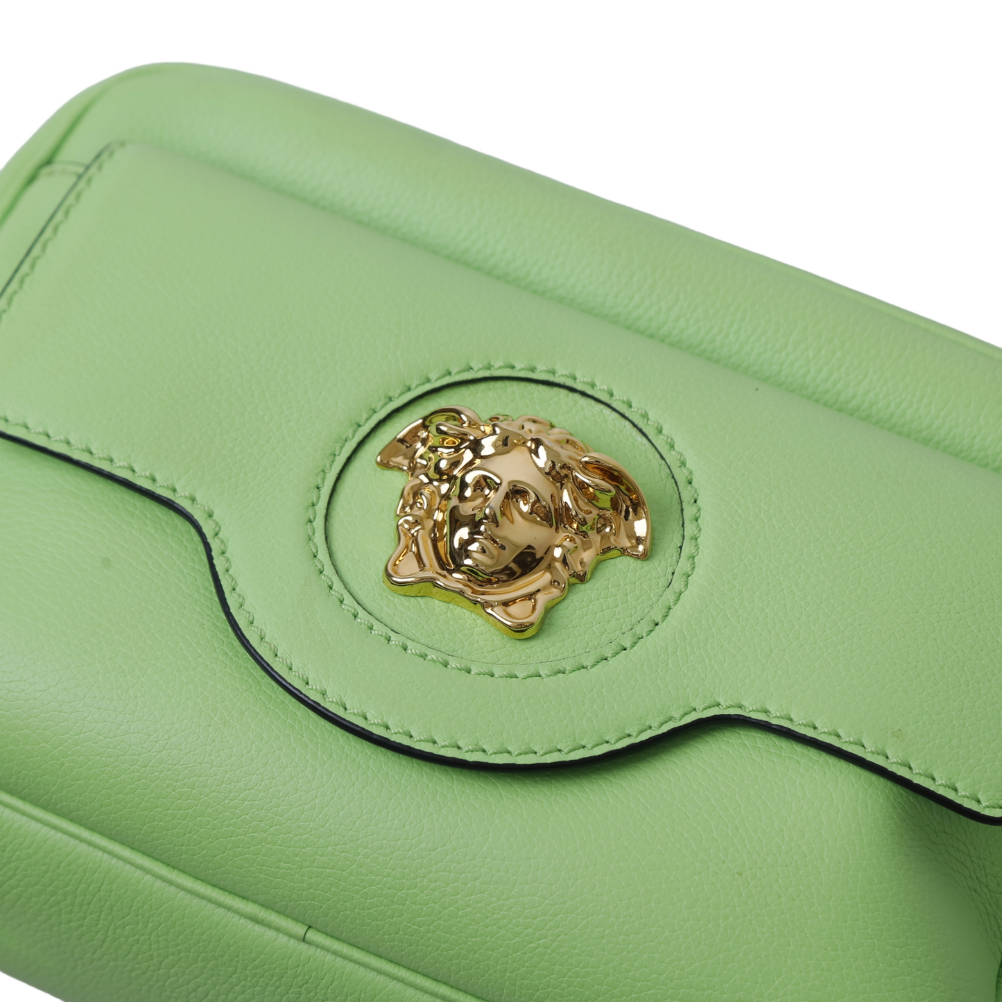 Versace Mint Calf Leather Camera Bag