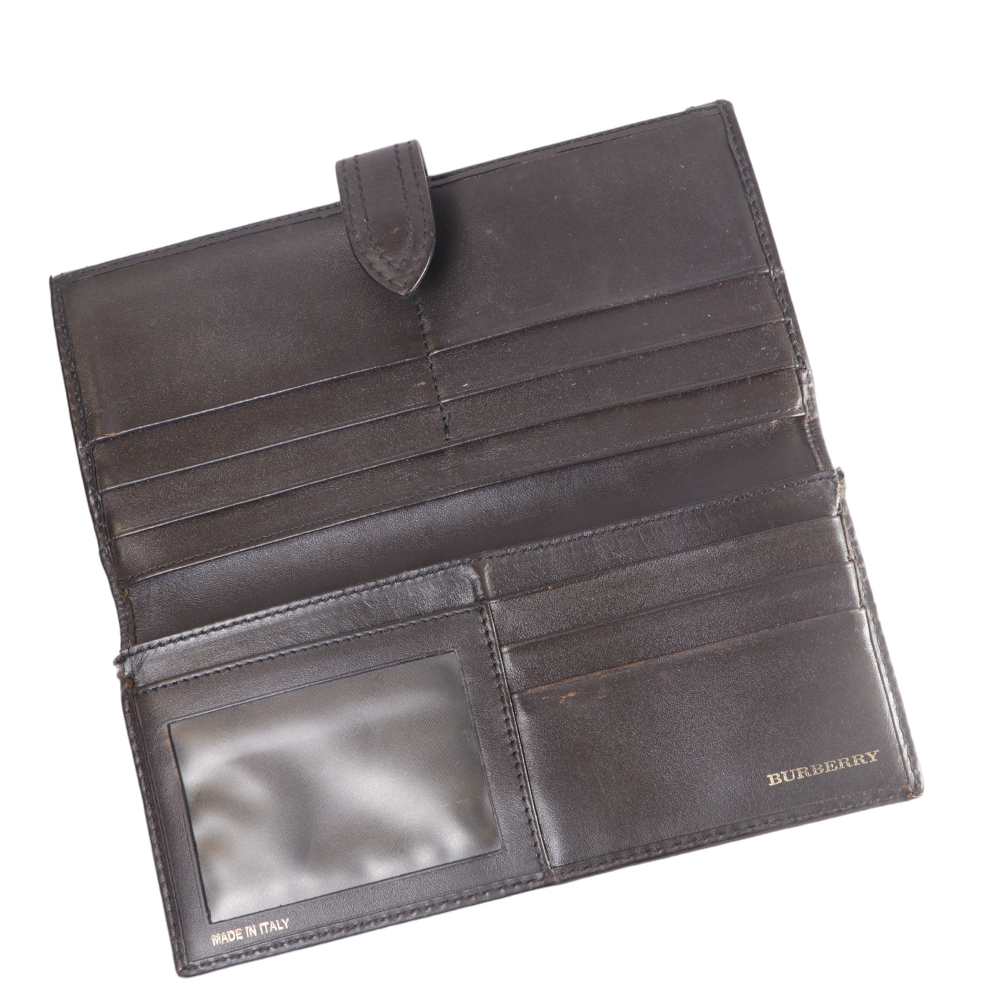 Burberry Check Continental Wallet