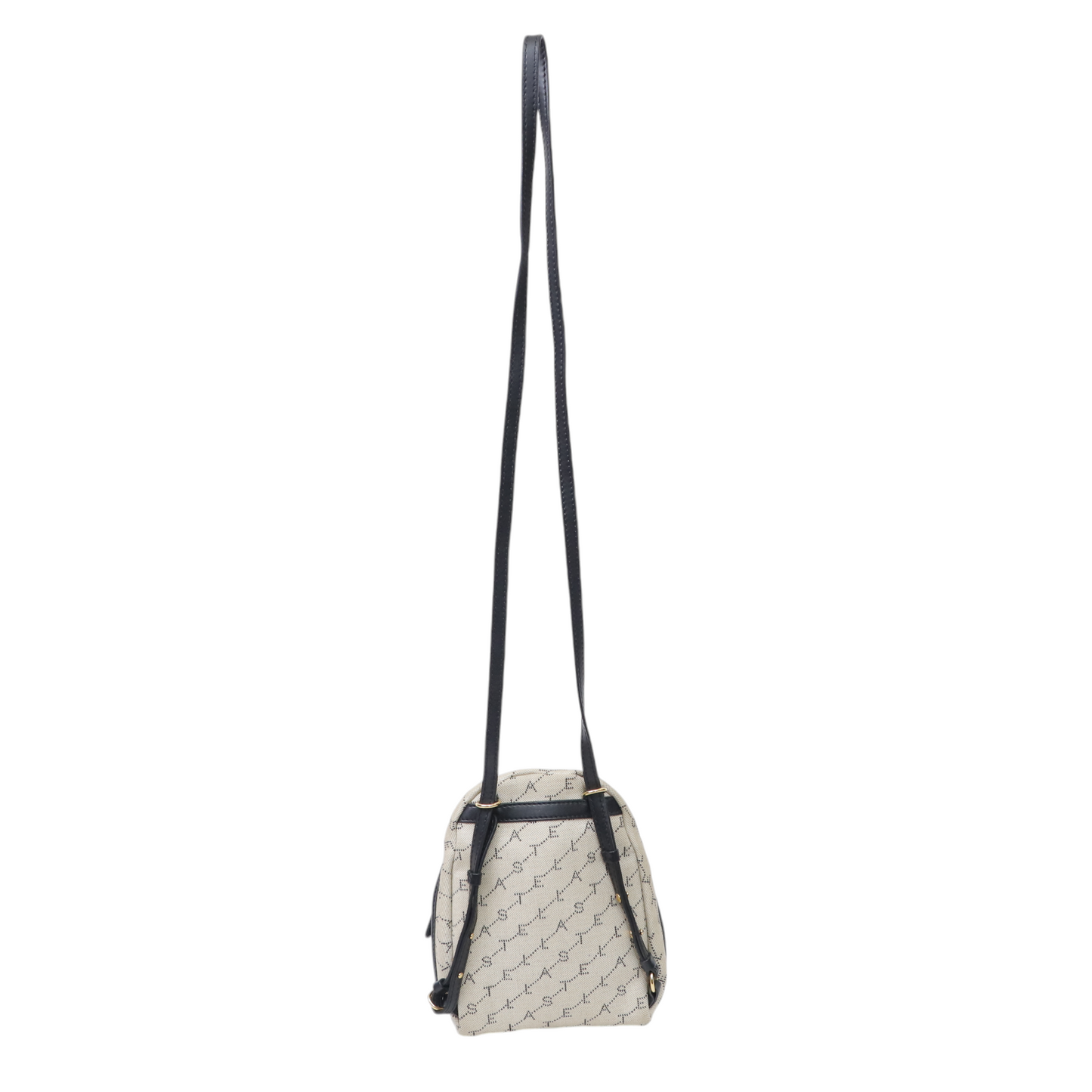 Stella McCartney Canvas Logo Small Backpack