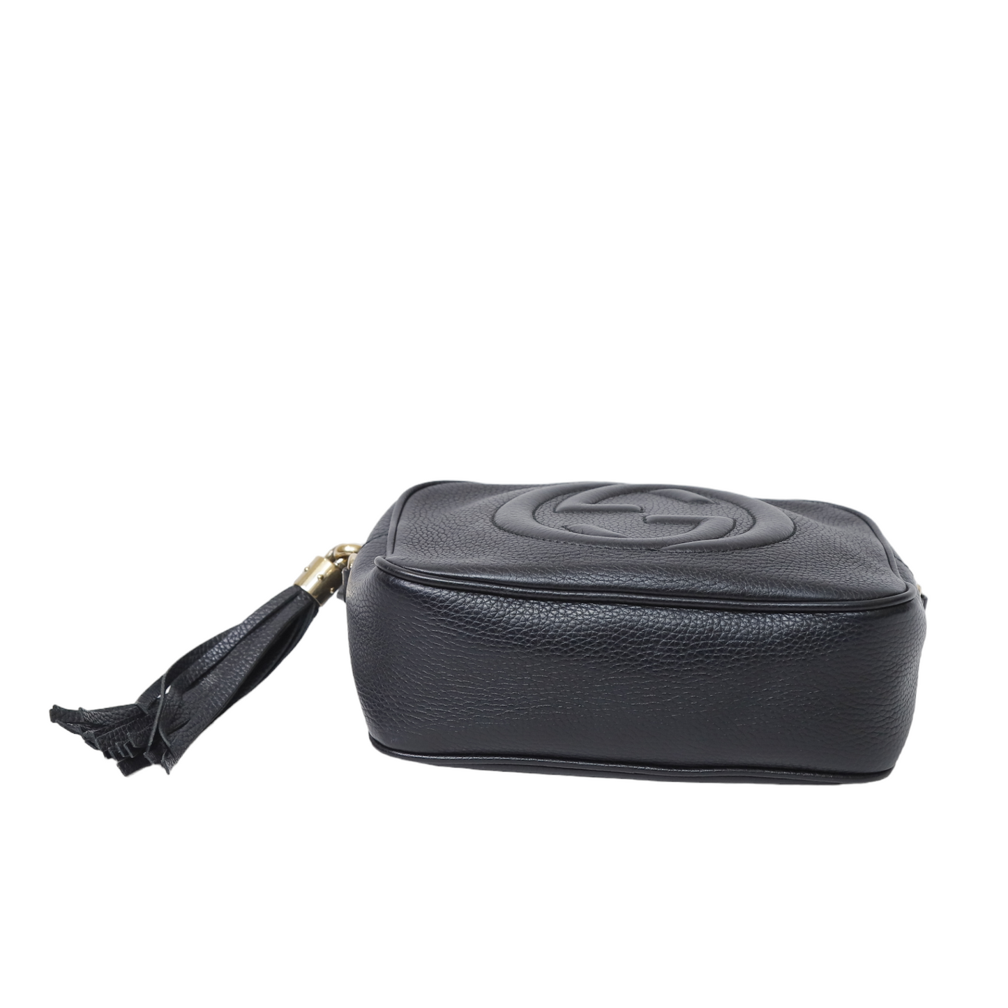 Gucci Black Leather Soho Disco Bag