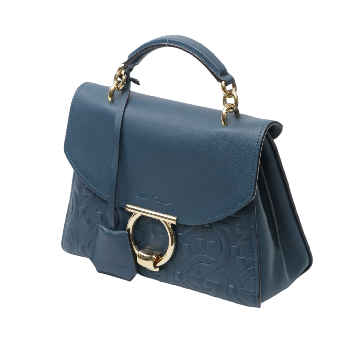 Salvatore Ferragamo Margot Gancini Top Handle Shoulder Bag