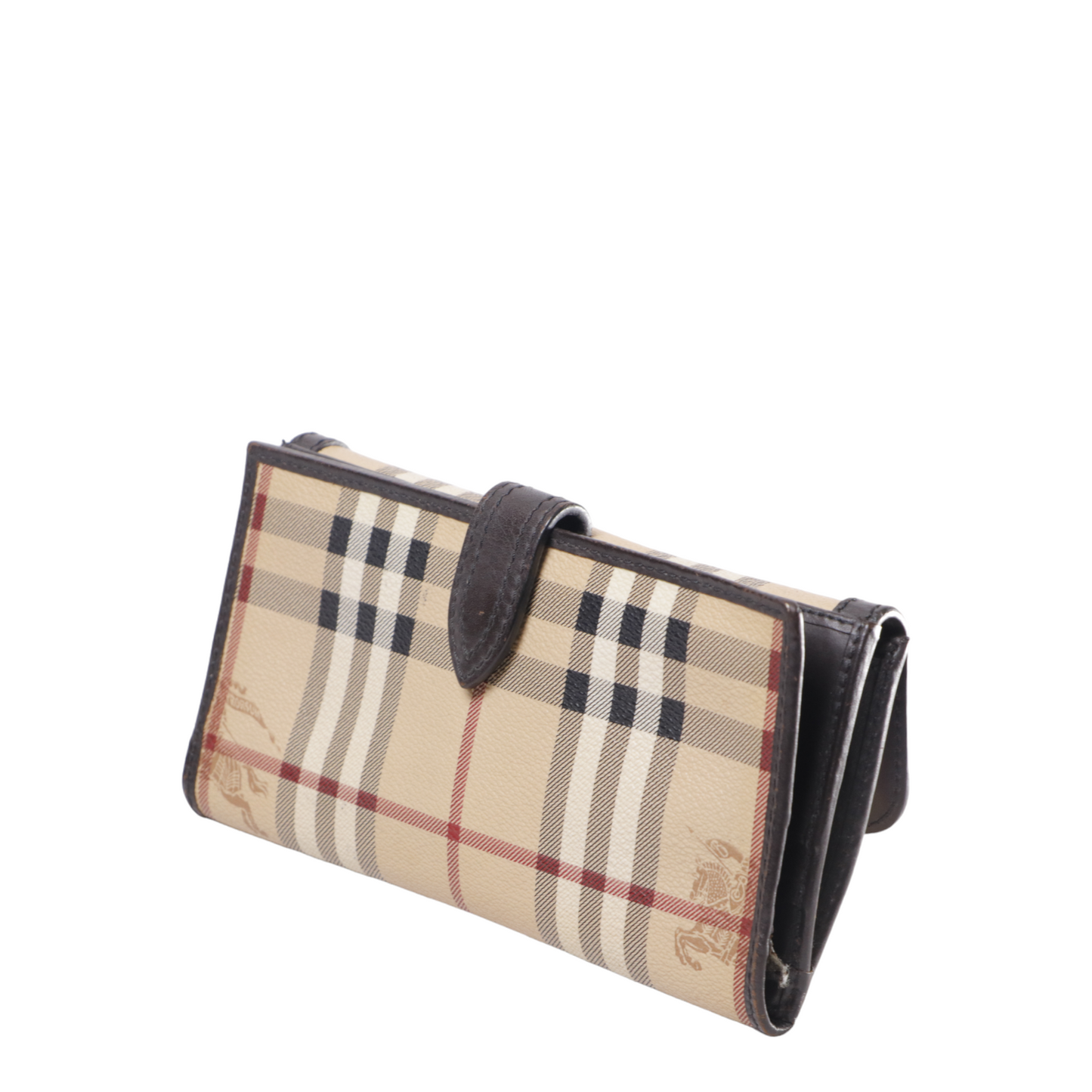 Burberry Check Continental Wallet