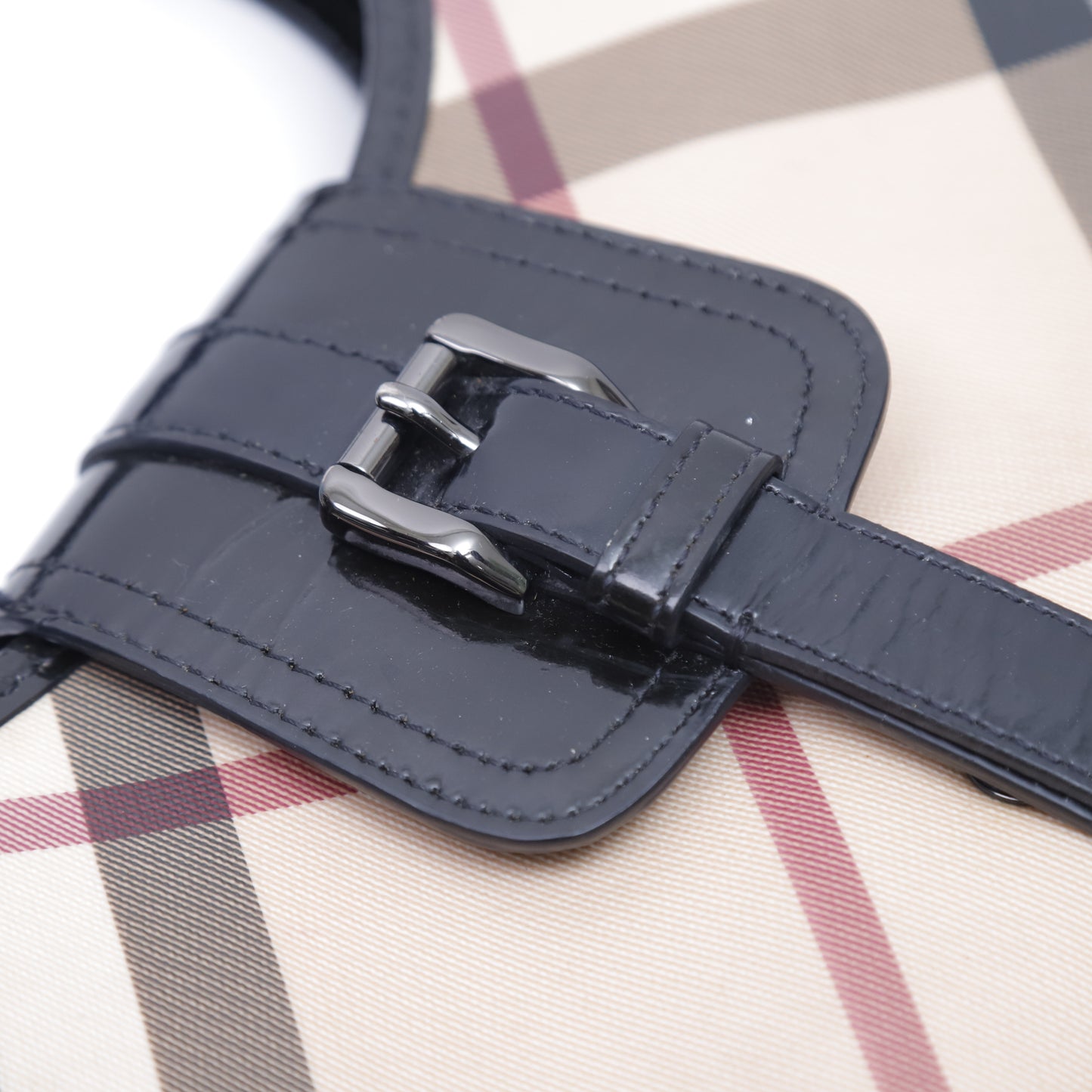 Burberry Brooke Classic Check Hobo Bag