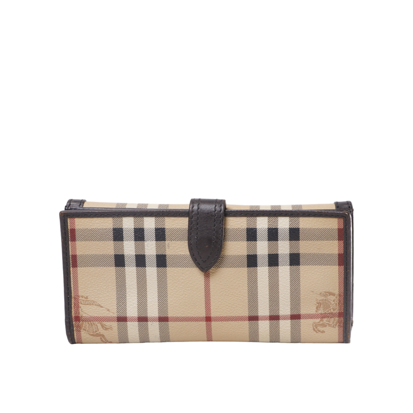 Burberry Check Continental Wallet