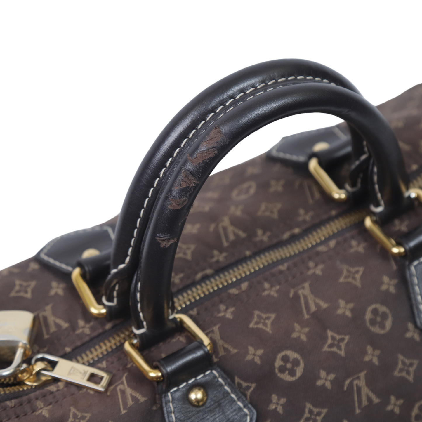 Louis Vuitton Mini Lin Canvas Speedy 30