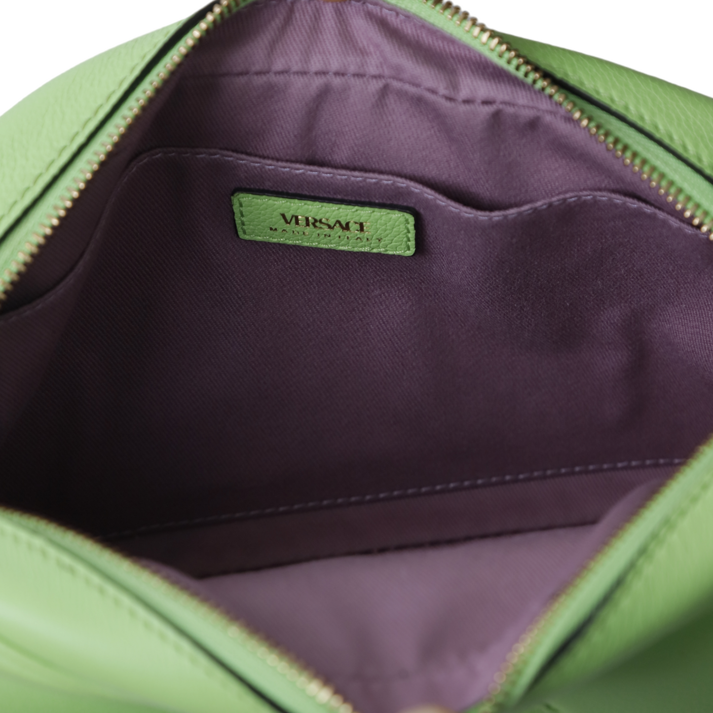 Versace Mint Calf Leather Camera Bag