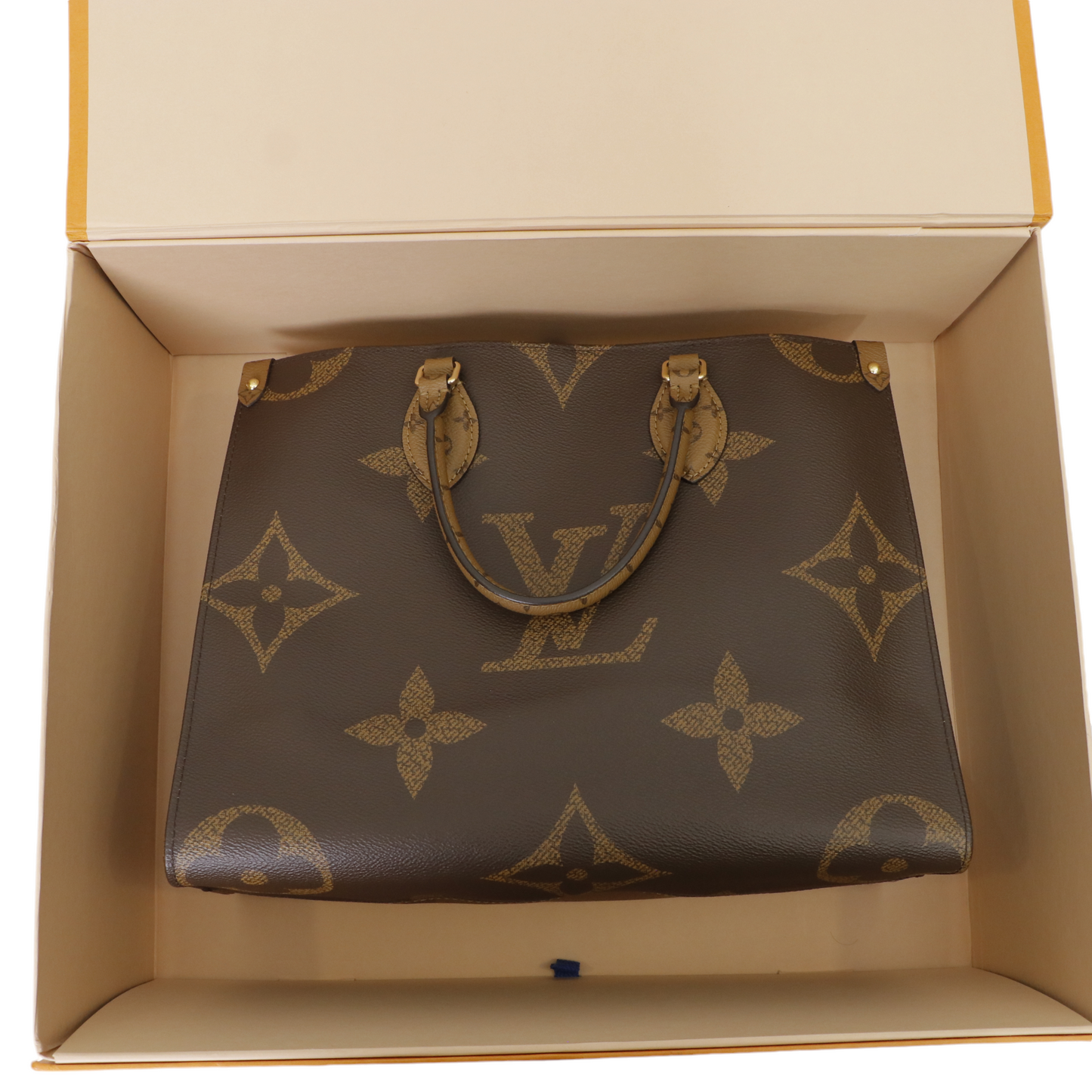 Louis Vuitton Reverse Monogram Canvas Gaint OntheGo MM Bag