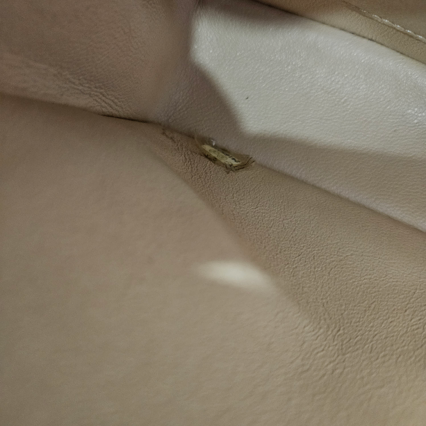 Chanel Classic Medium Double Flap Bag in Beige Caviar Leather