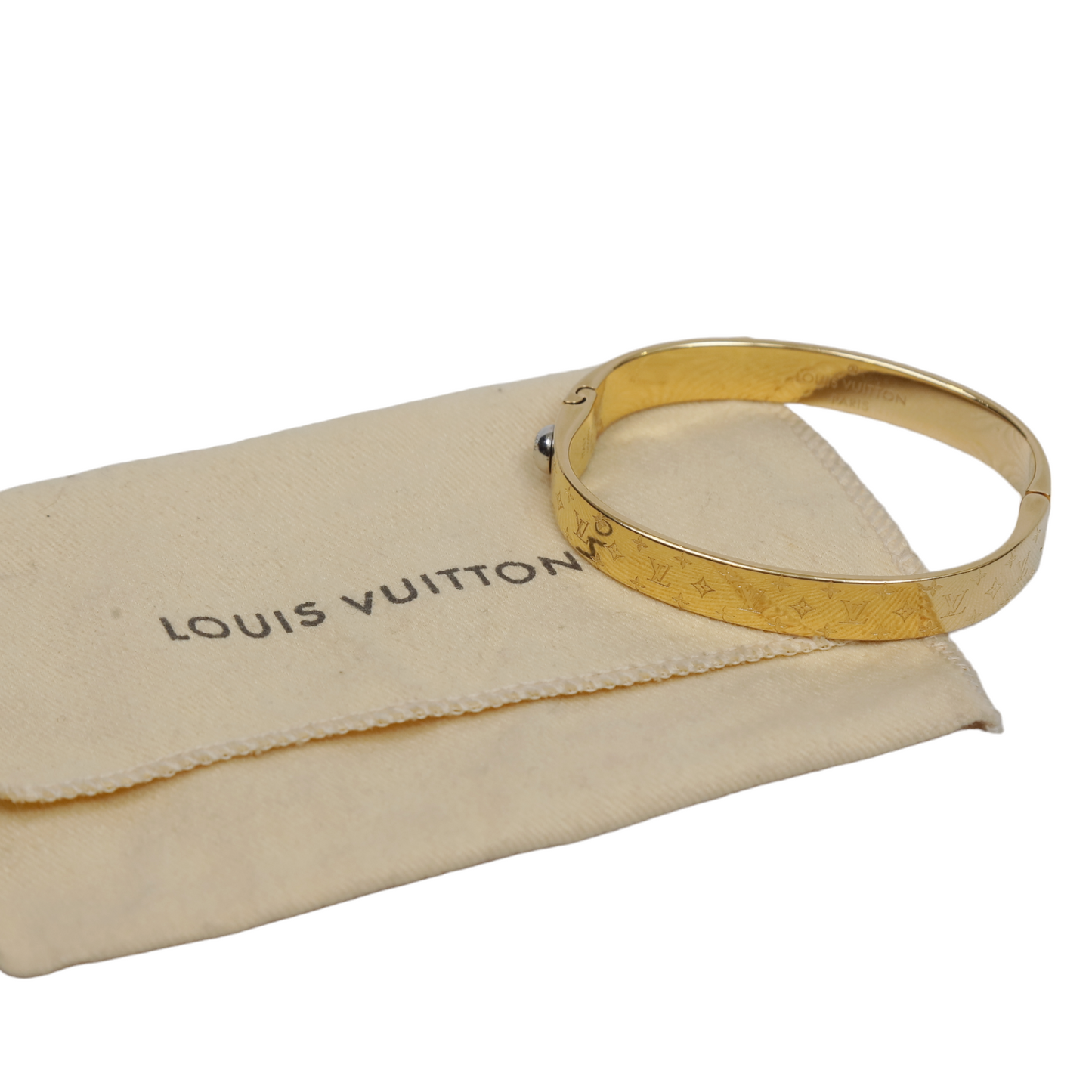Louis Vuitton Nanogram Cuff Bracelet