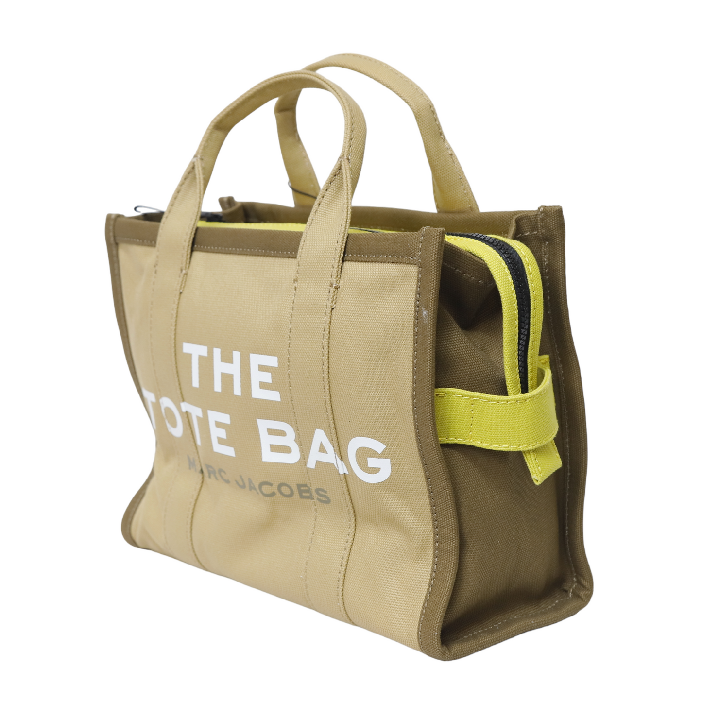 Marc Jacobs Beige Canvas Tote Bag