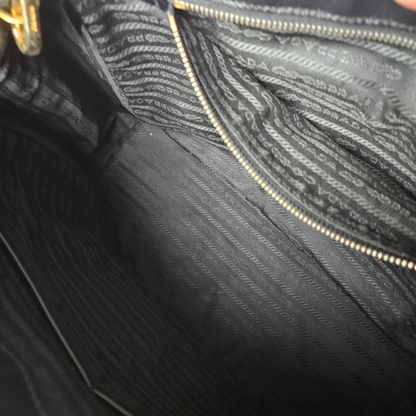 Prada Medium Saffiano Lux Galleria Double Zip Tote