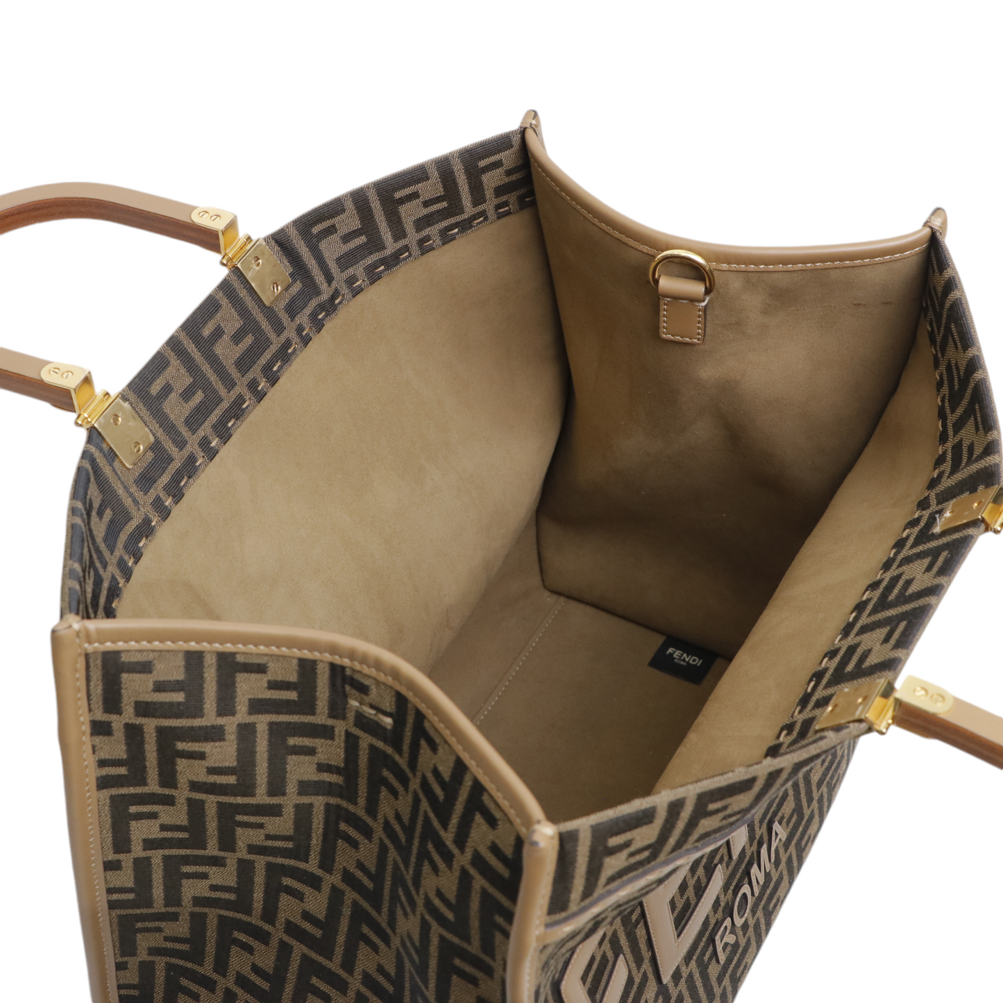 Fendi Large Zucca Sunshine Shopper Tote