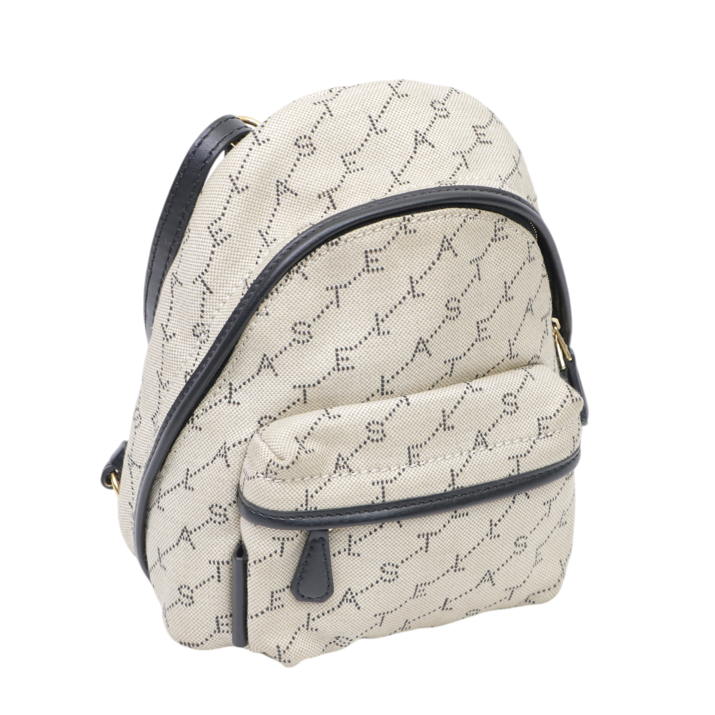 Stella McCartney Canvas Logo Small Backpack