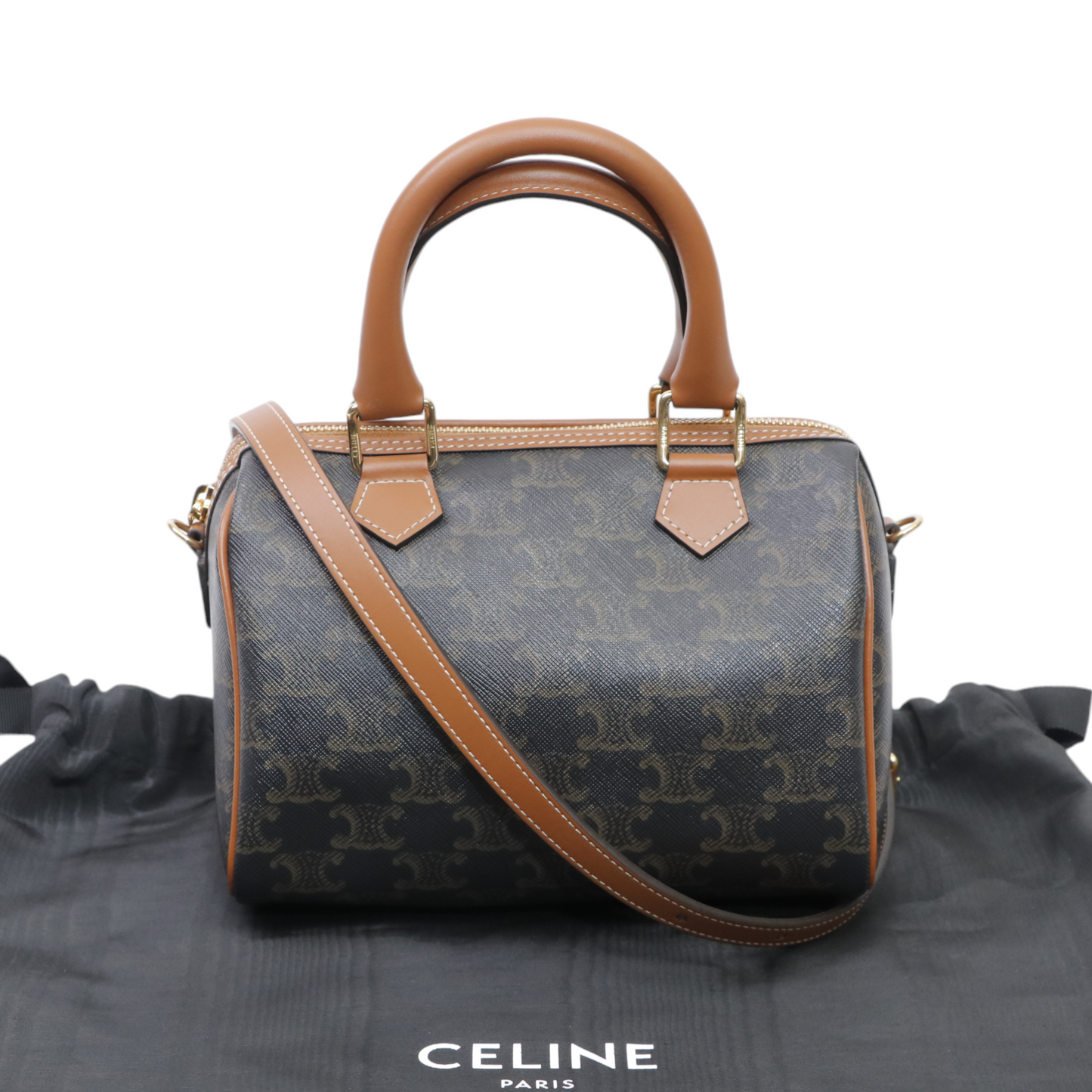 Celine Mini Triomphe Boston Bag