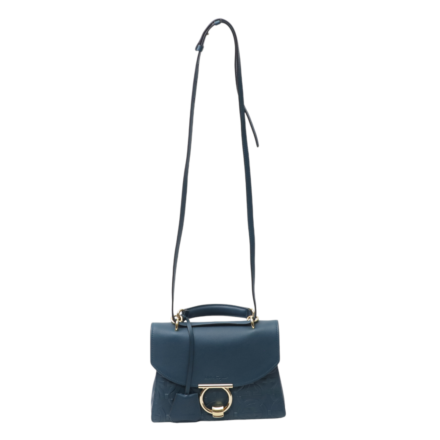Salvatore Ferragamo Margot Gancini Top Handle Shoulder Bag