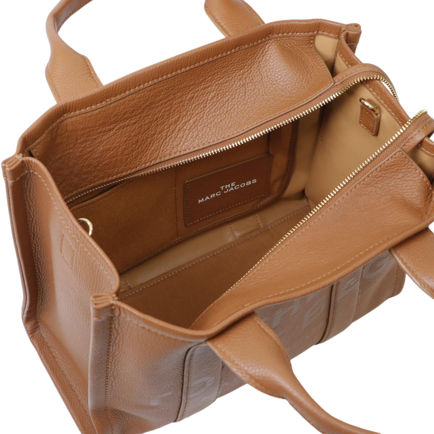 Marc Jacobs Medium Tote Bag in Brown Leather