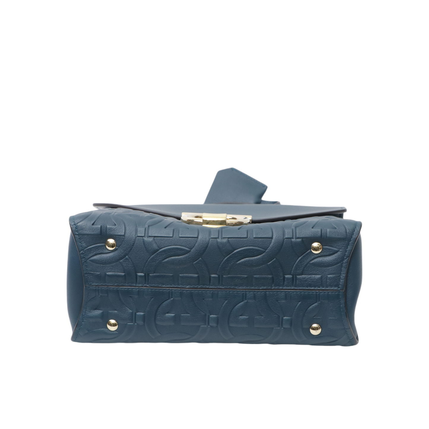 Salvatore Ferragamo Margot Gancini Top Handle Shoulder Bag