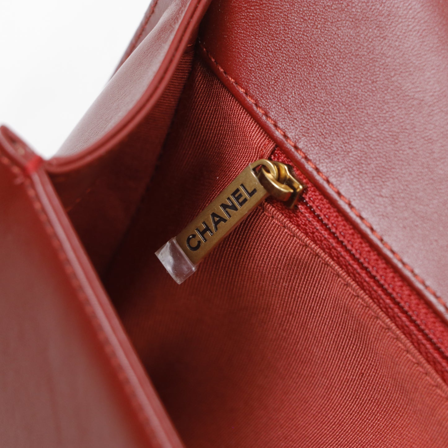 Chanel Burgundy Quilted Leather New Medium Boy Shoulder Bag