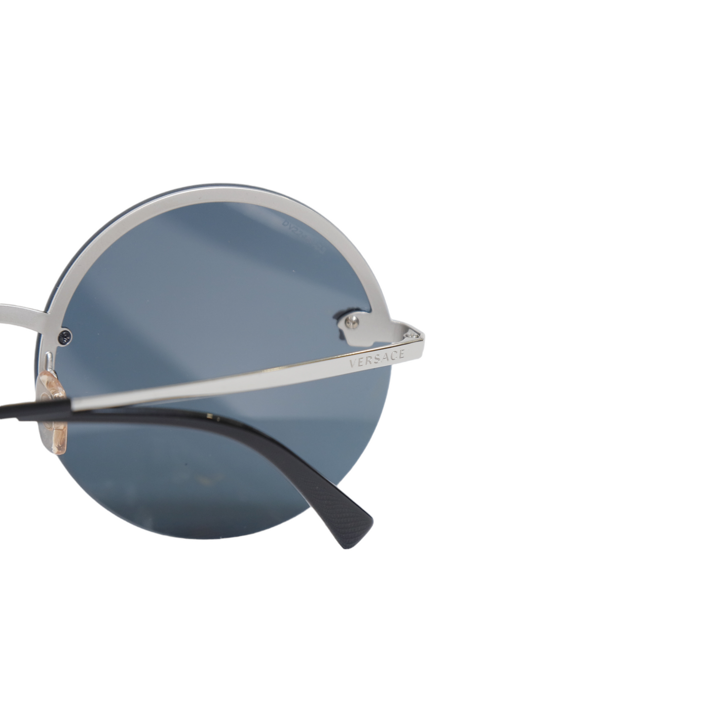 Versace Medusa Insignia Round Reflector Sunglasses