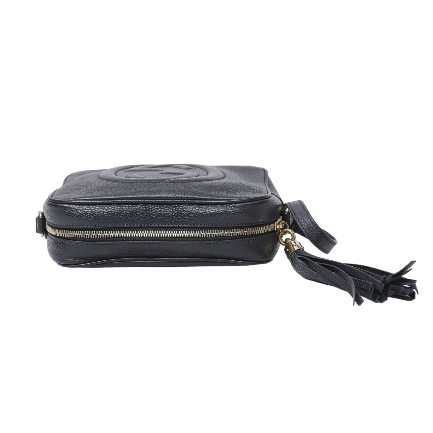 Gucci Black Leather Soho Disco Bag